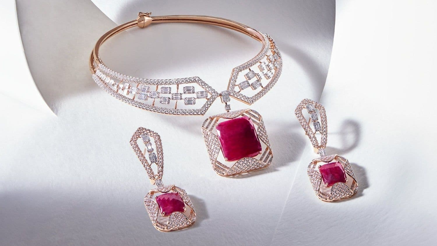 Crimson Echo Earring