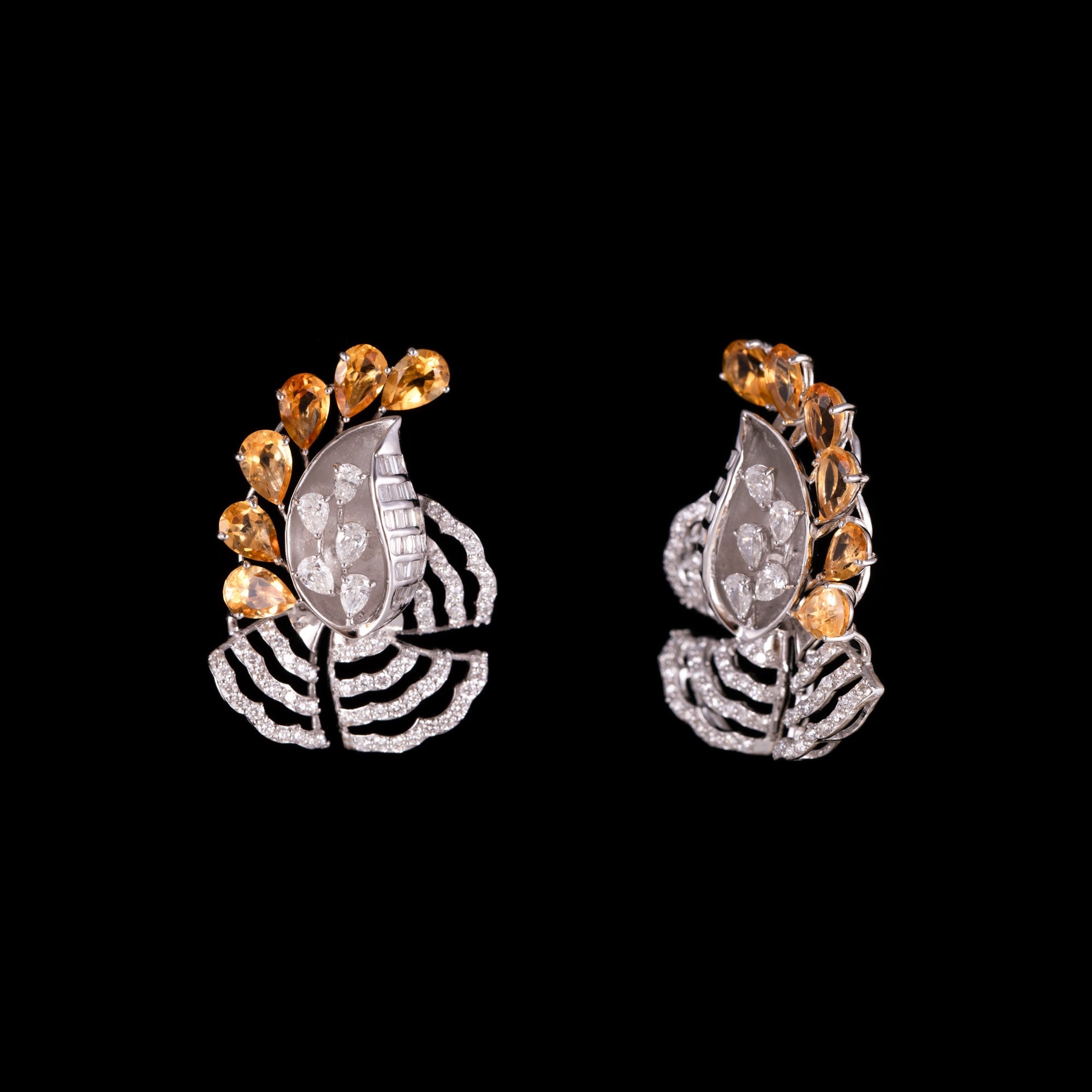 Firstlight Citrine Earrings