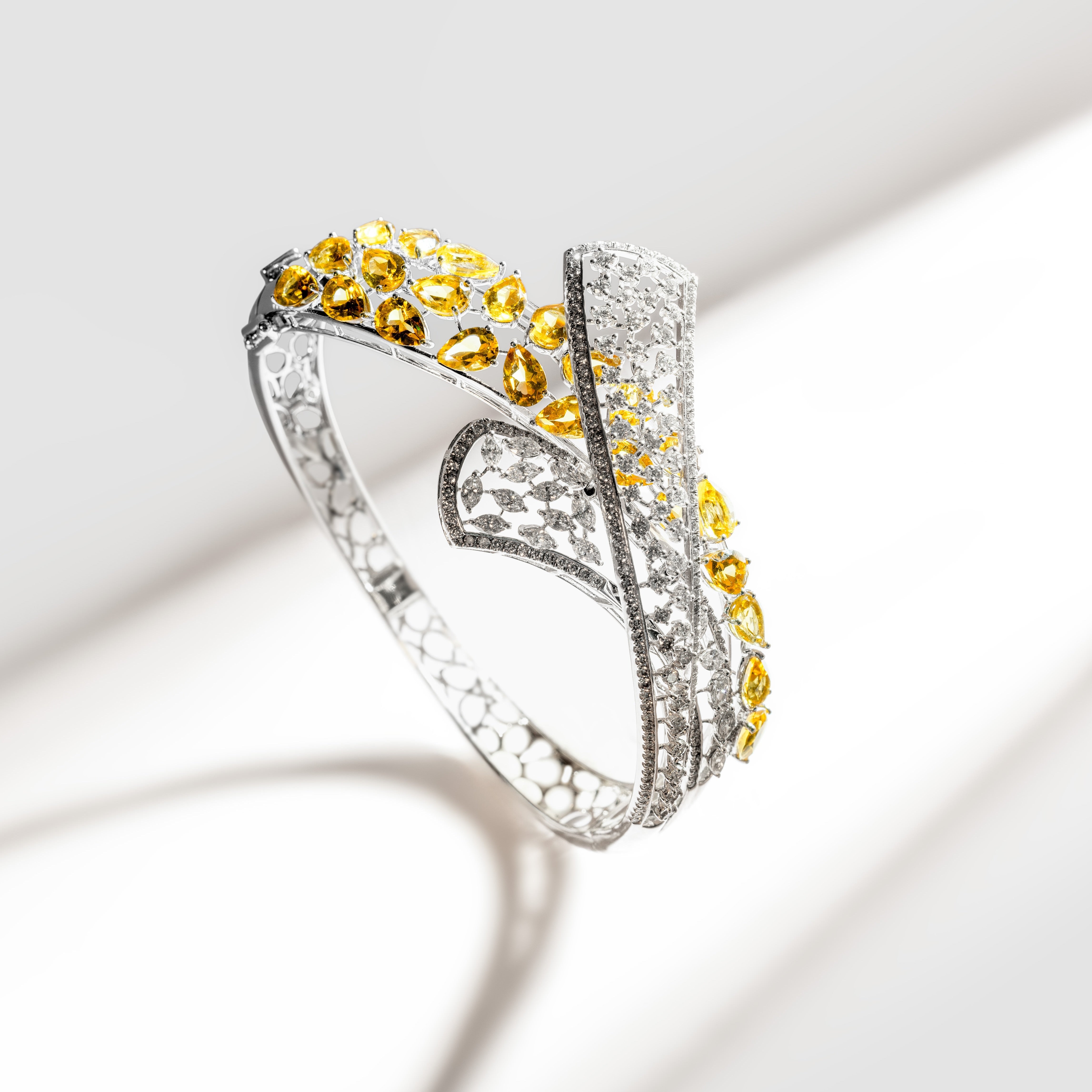 Forest Rays Citrine Bracelet