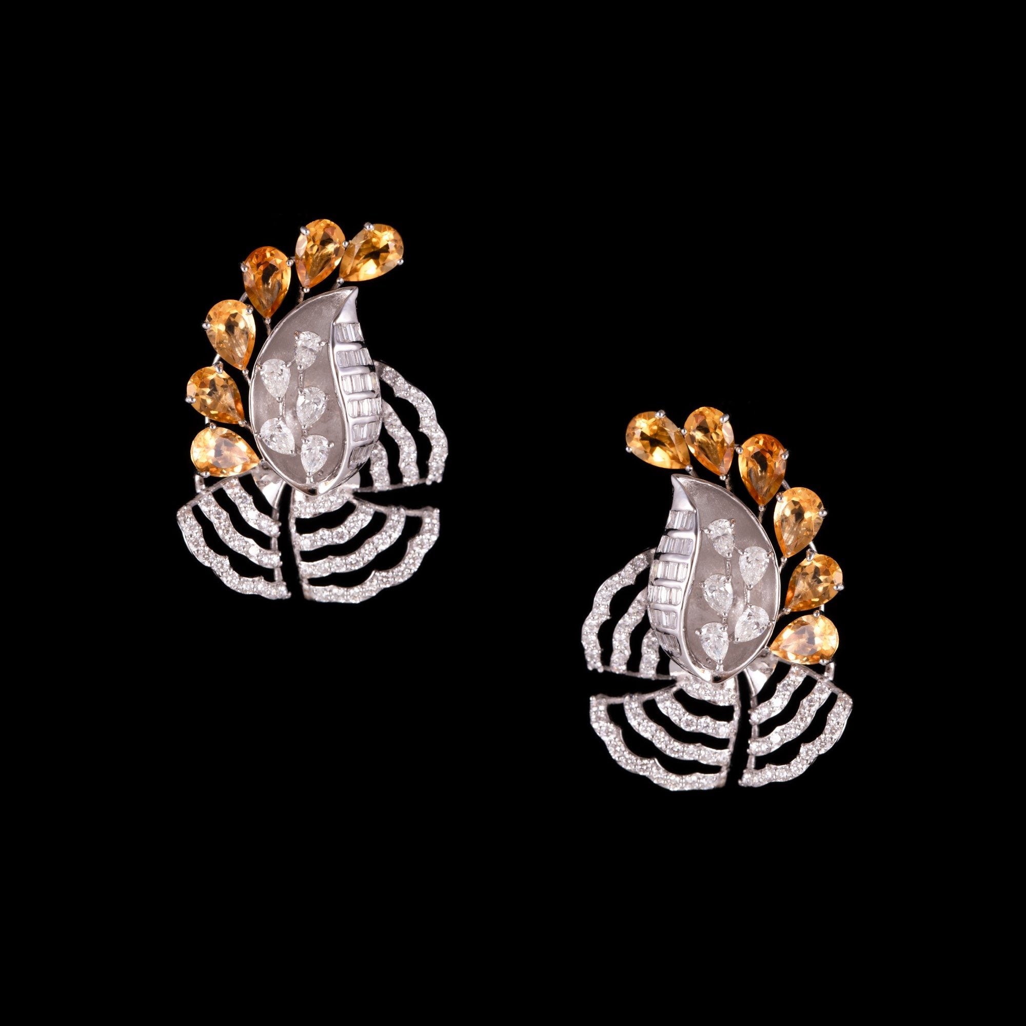 Firstlight Citrine Earrings