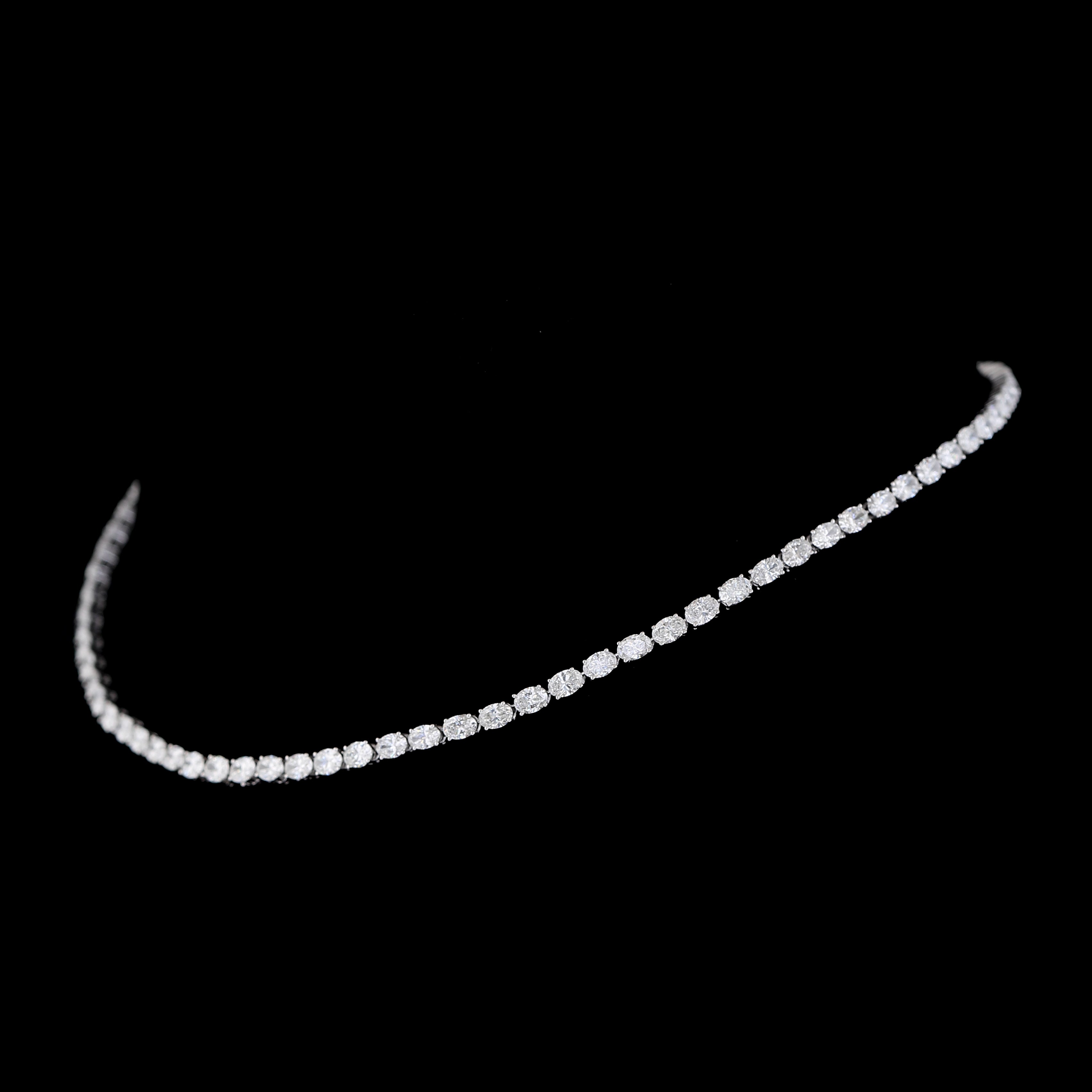 Oval Tennis Chain