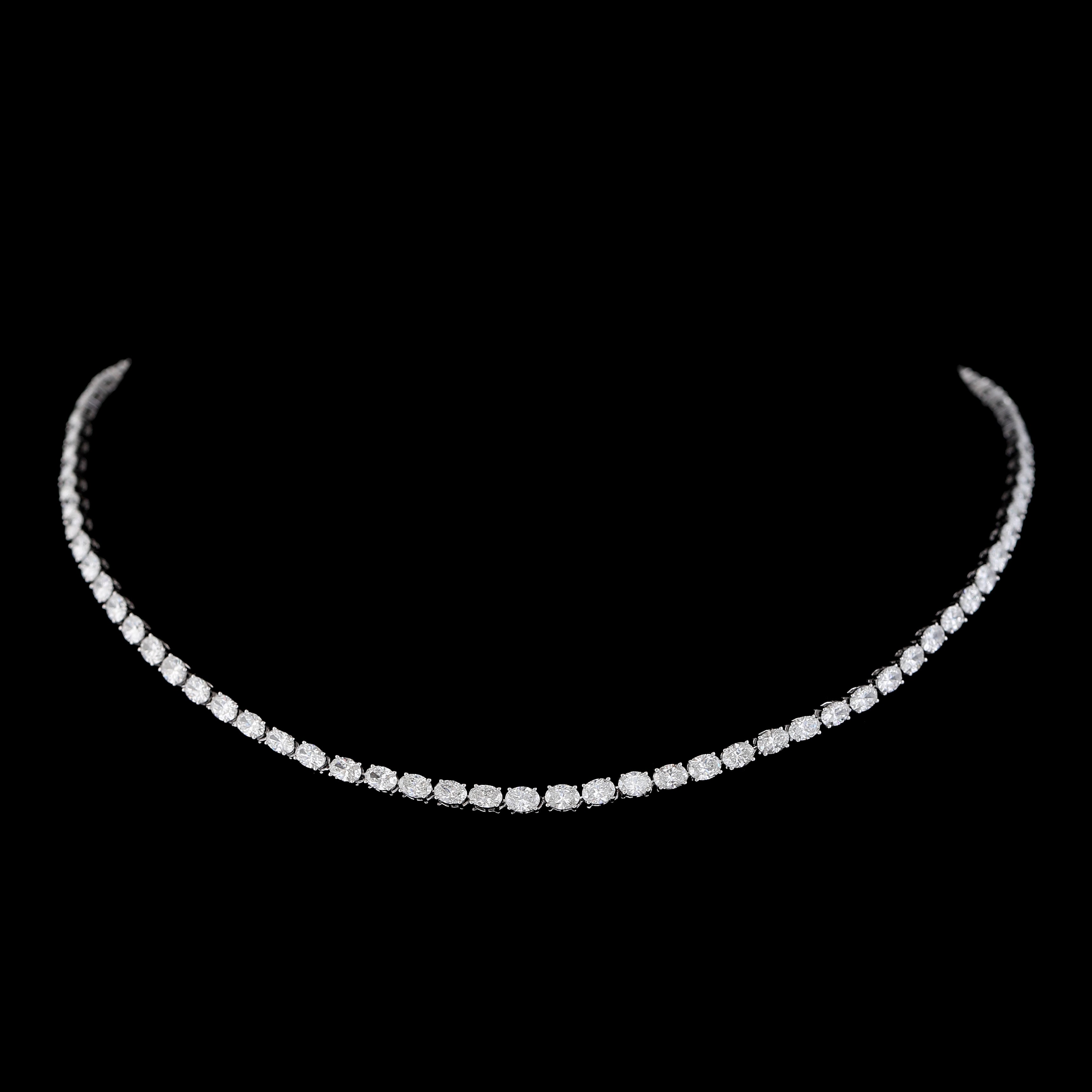 Oval Tennis Chain