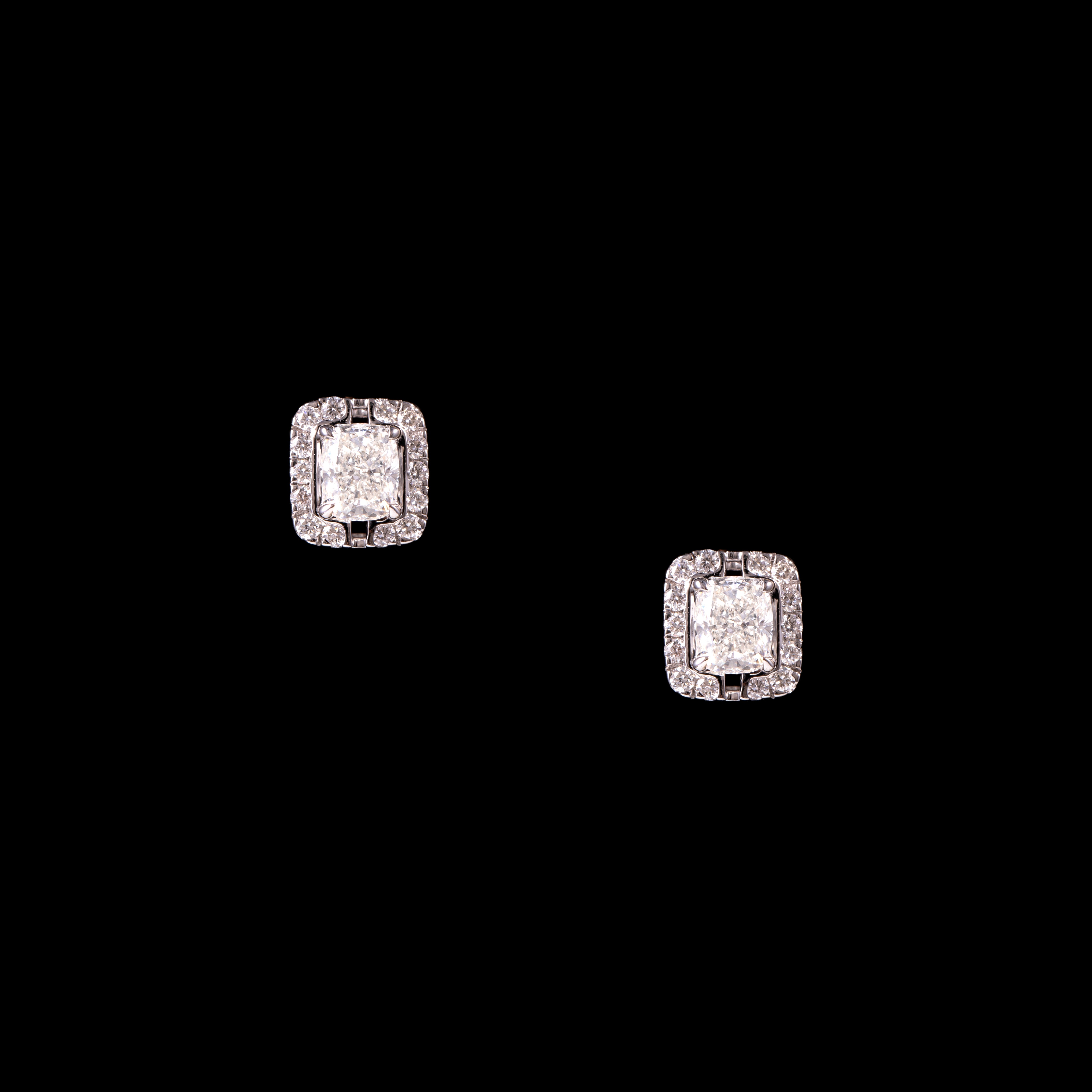 Devon's Cushion Studs