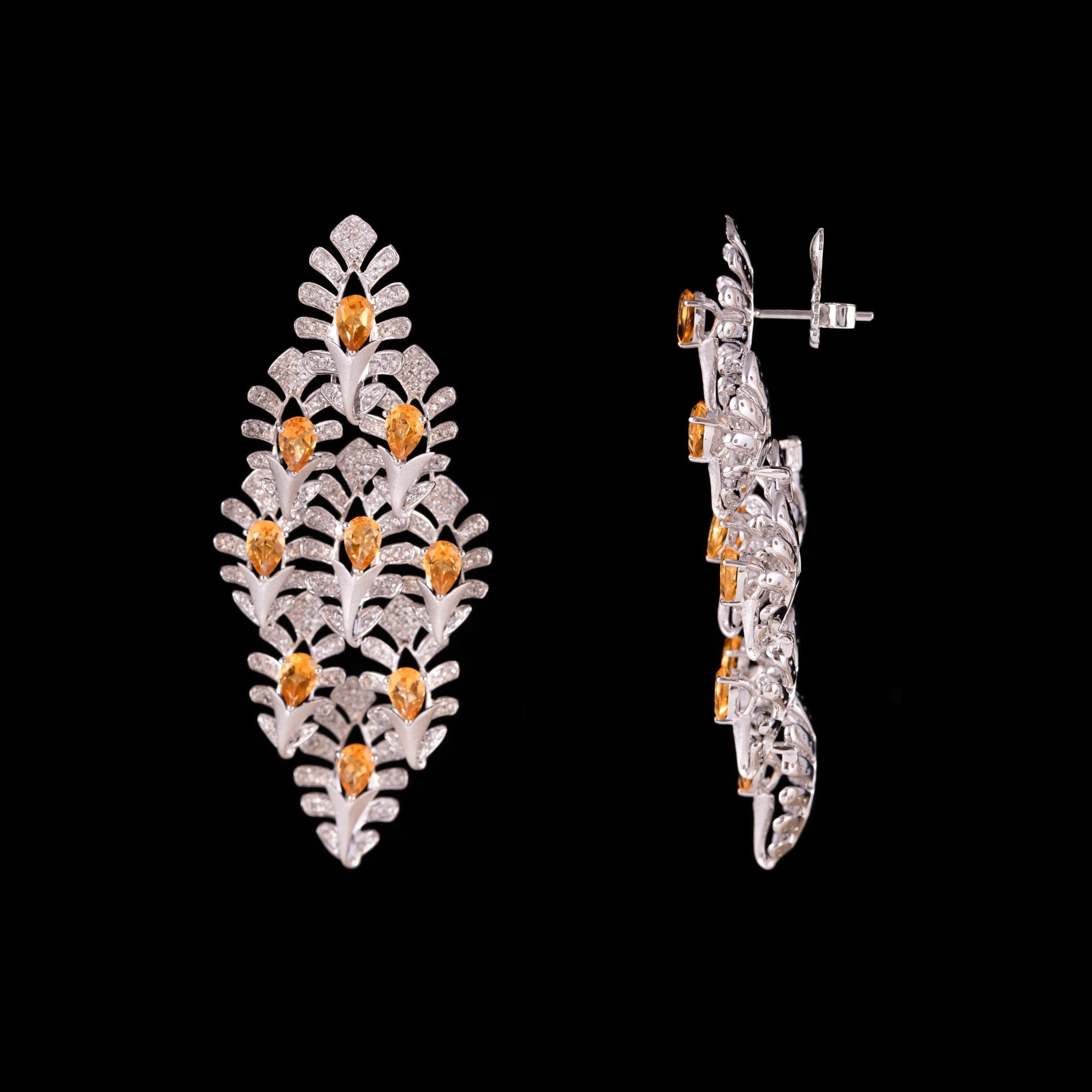Citrine Canopy Earrings
