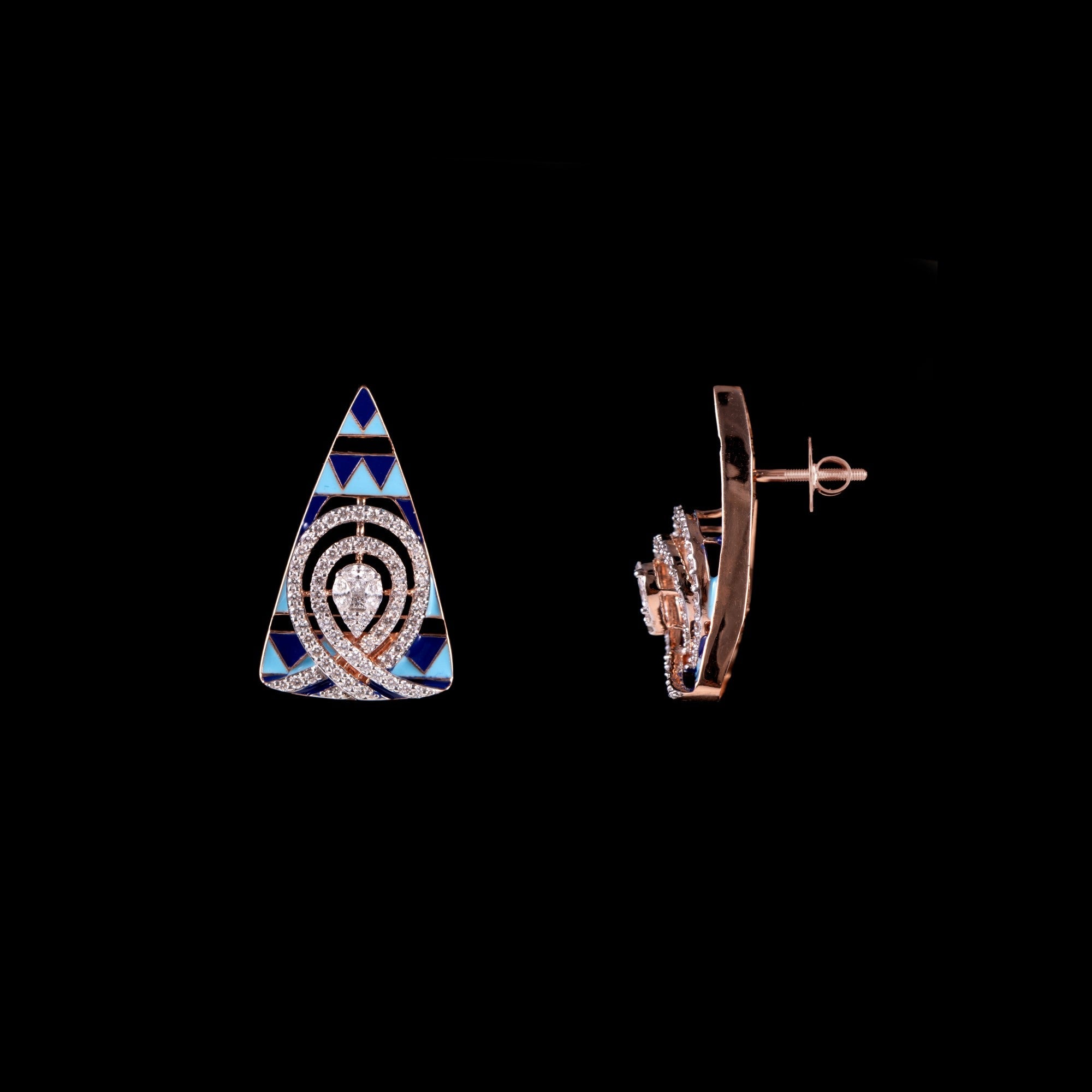 Blue Gates Earrings