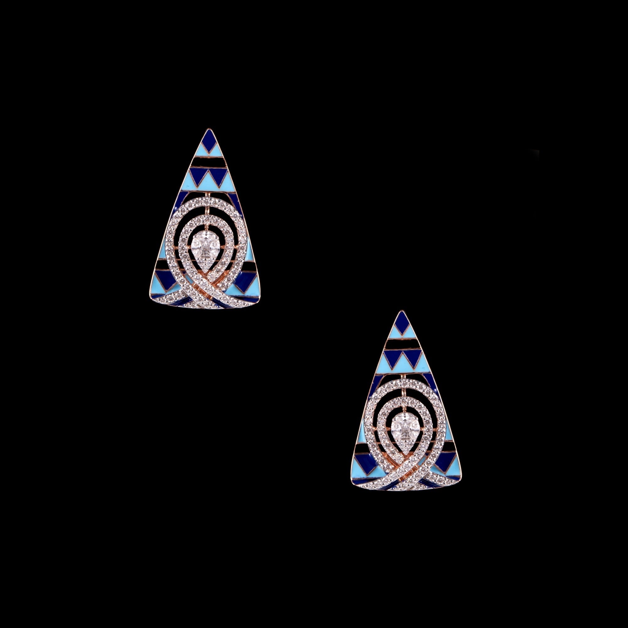 Blue Gates Earrings