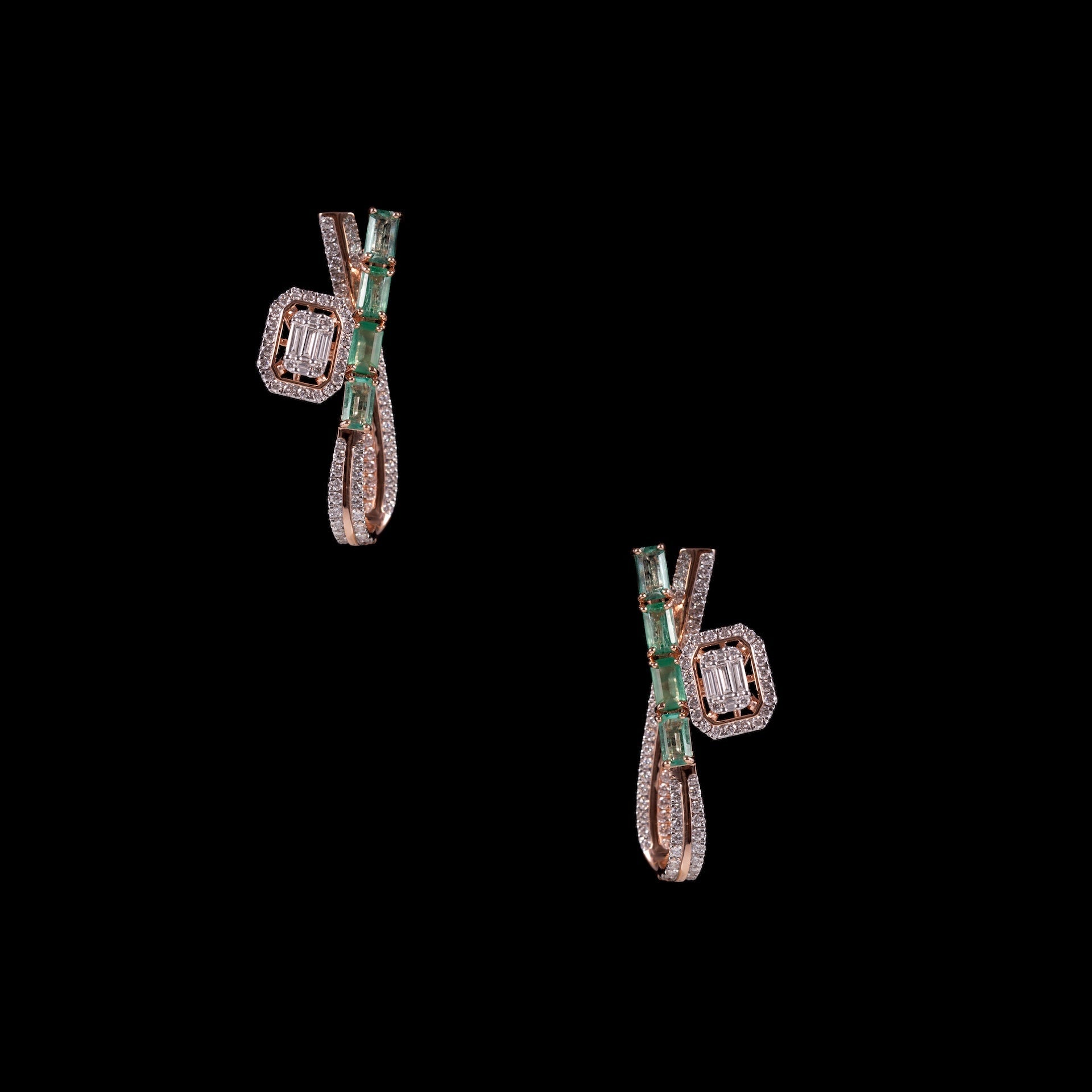 Sanctum Emerald Earrings