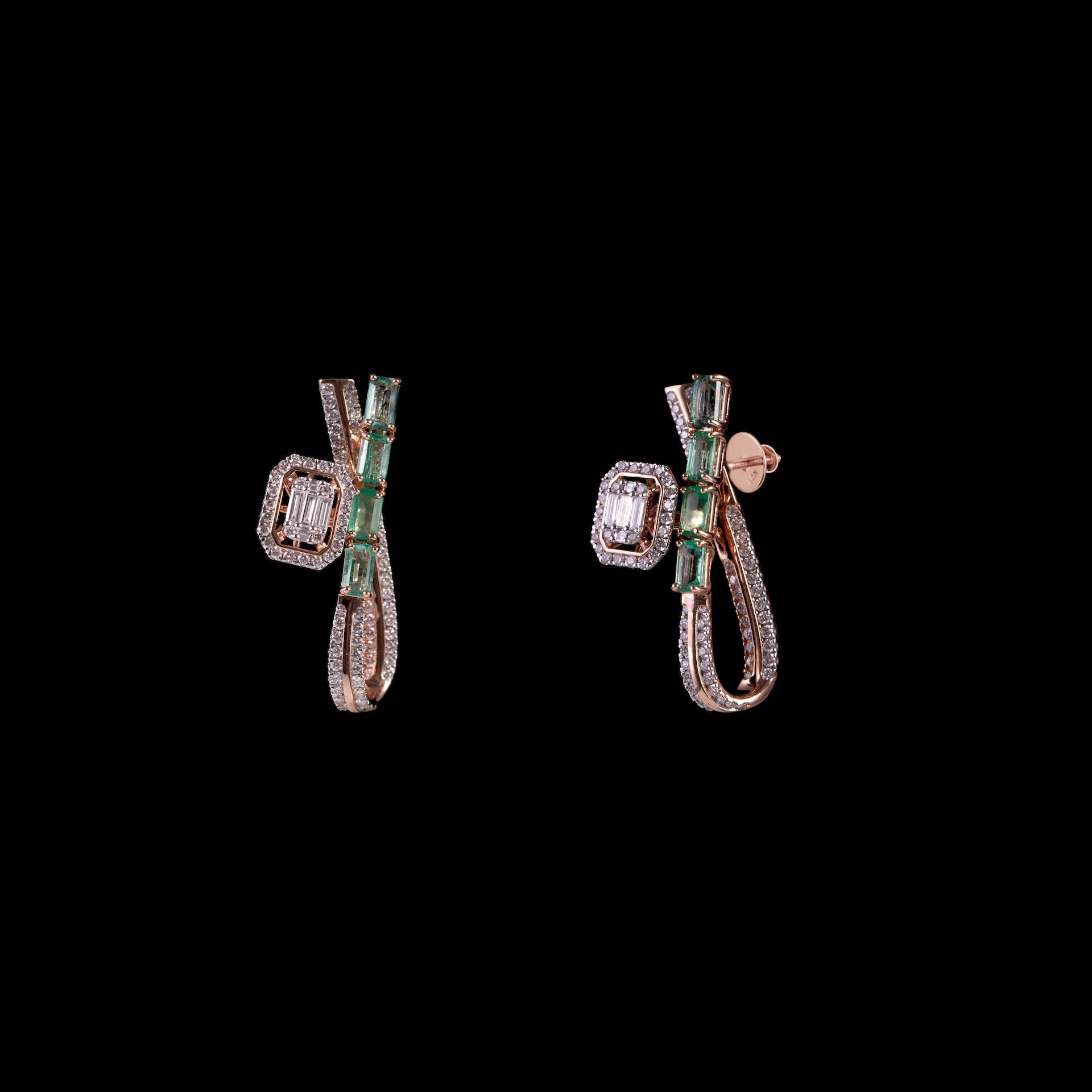 Sanctum Emerald Earrings