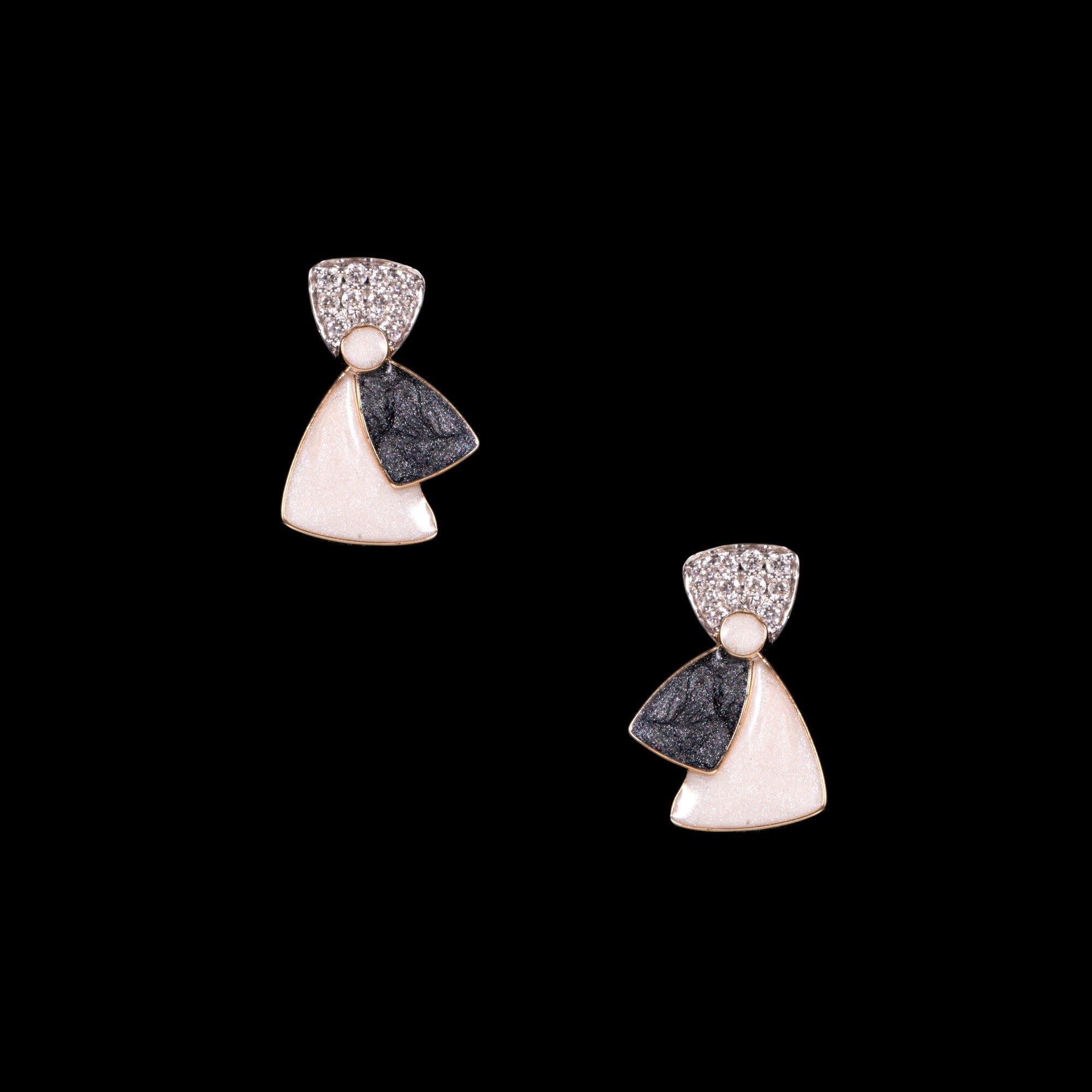 Paper Fan Earrings