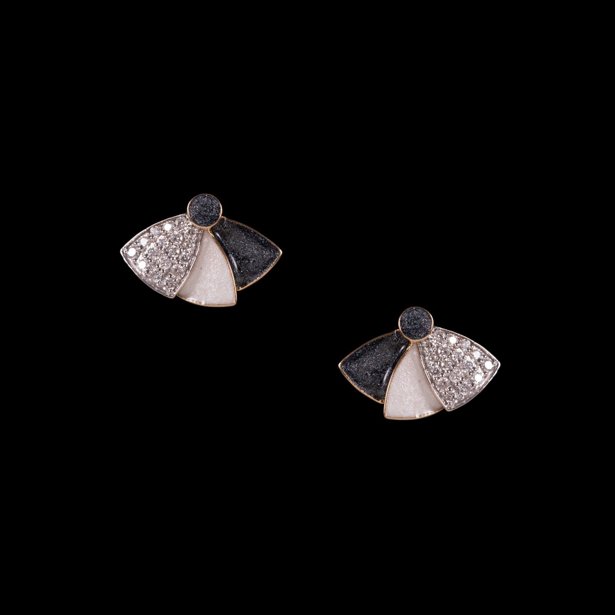 Noir et Blanc Earrings