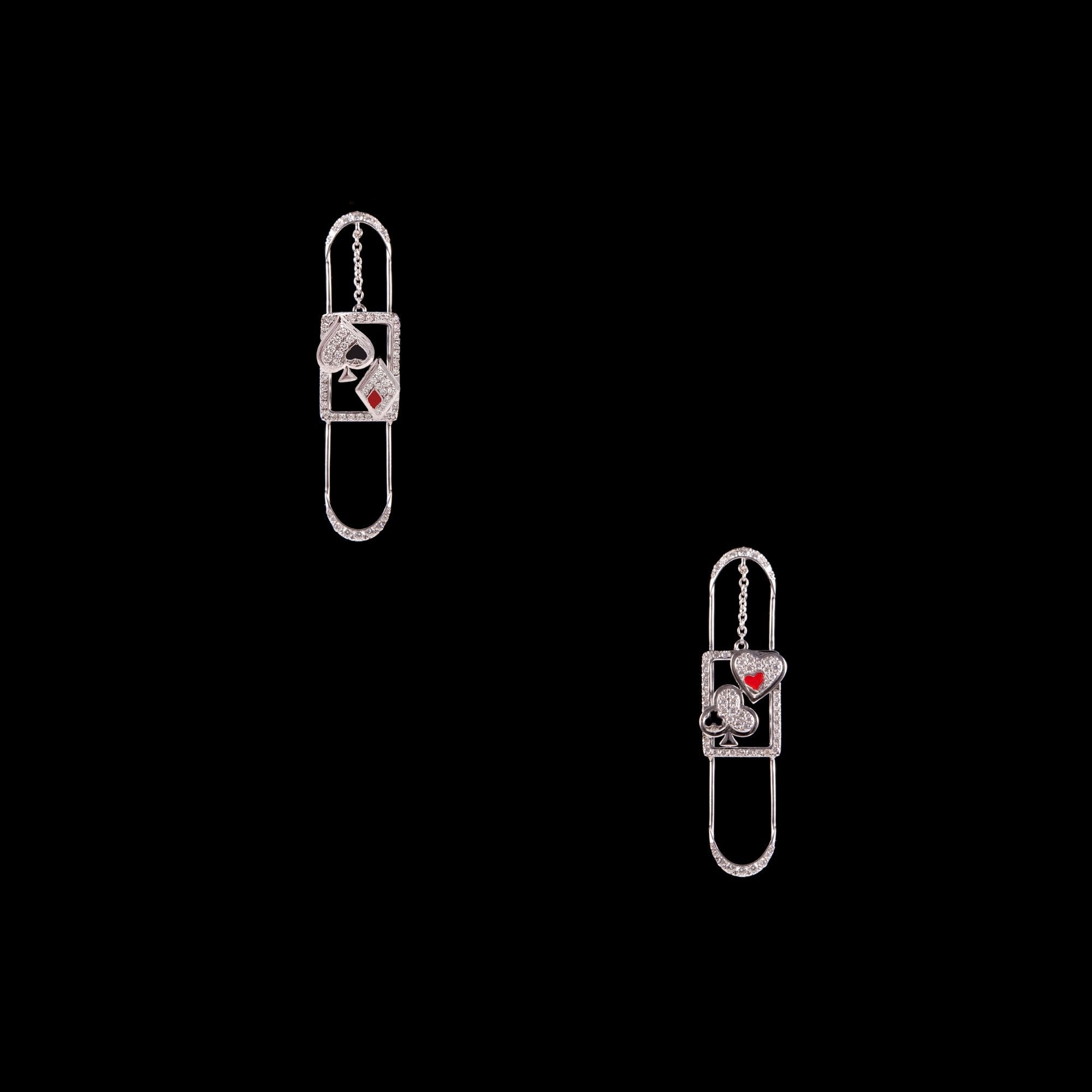 Double Down Diamond Earrings