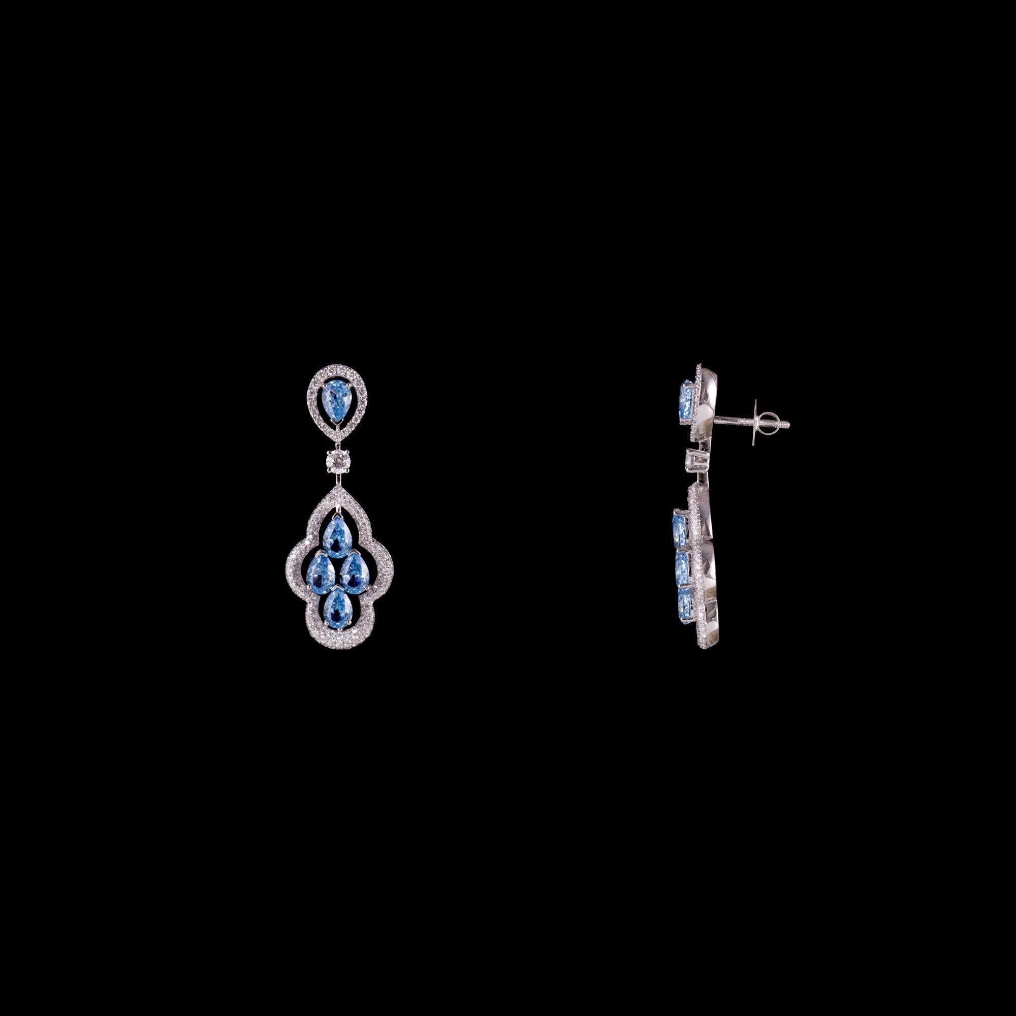 Blue Mirage Earrings