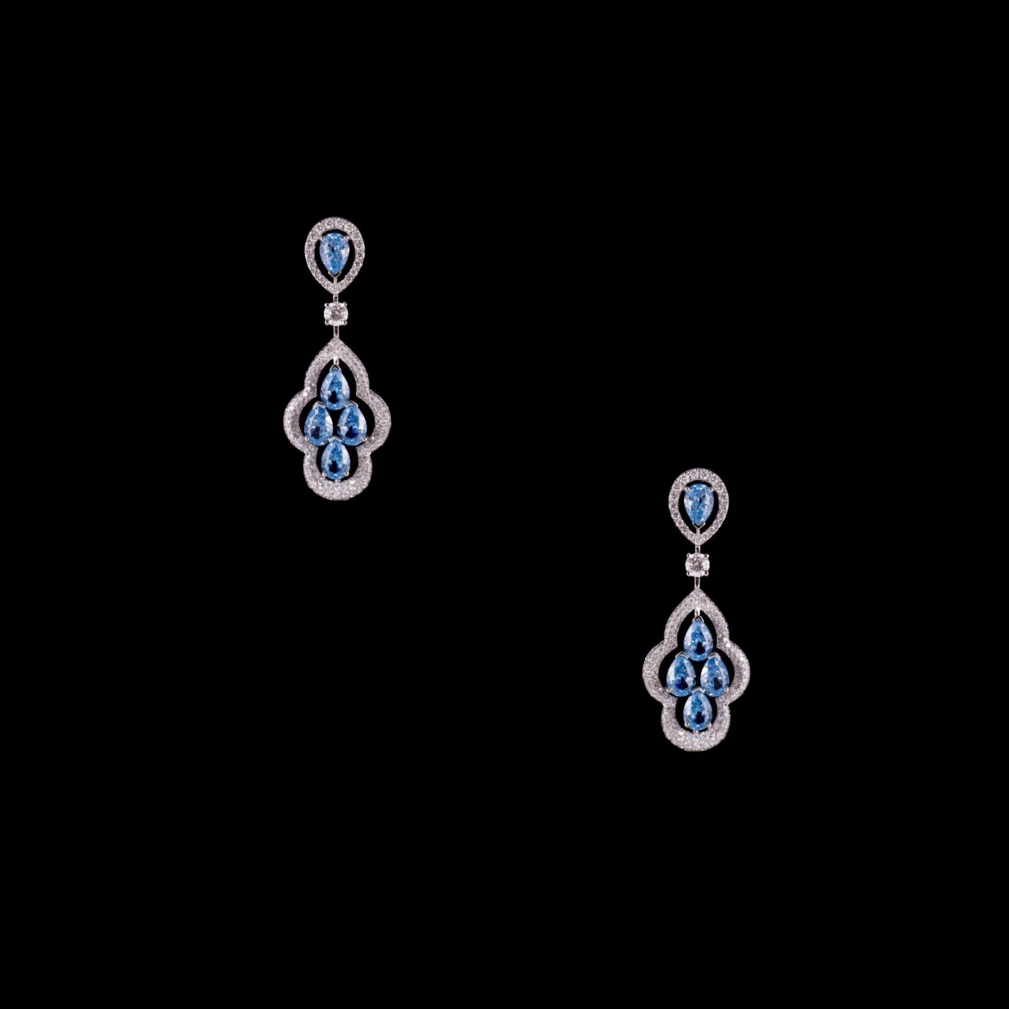 Blue Mirage Earrings