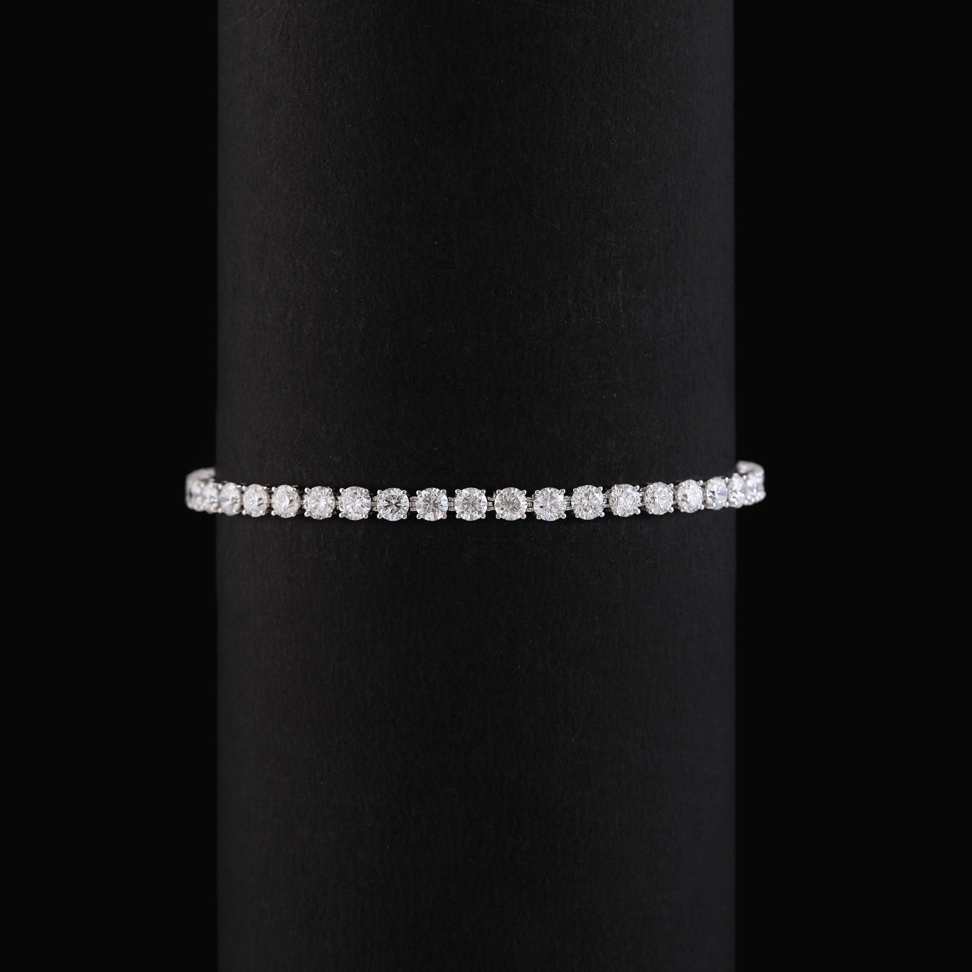 Clover Round Tennis Bracelet