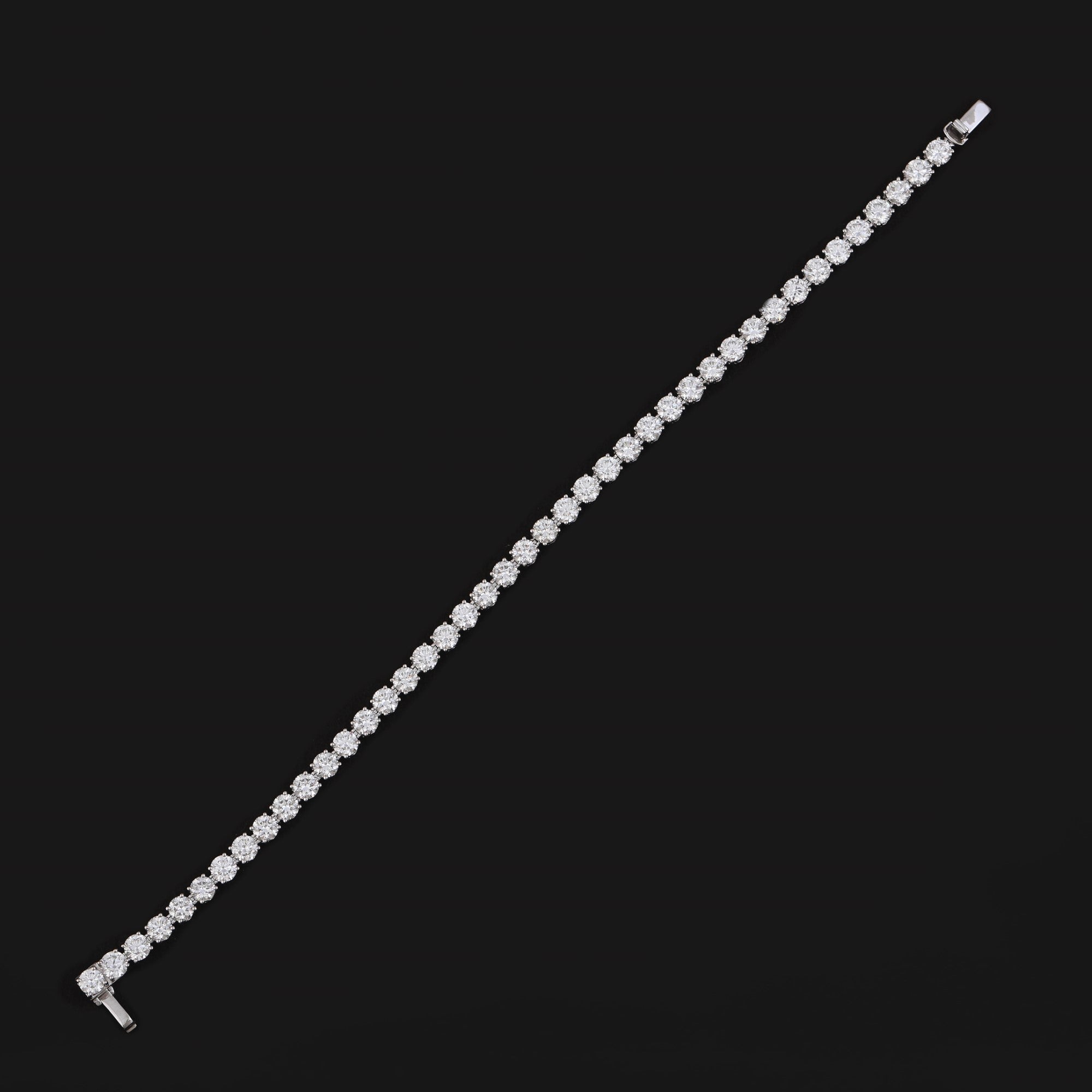 Clover Round Tennis Bracelet