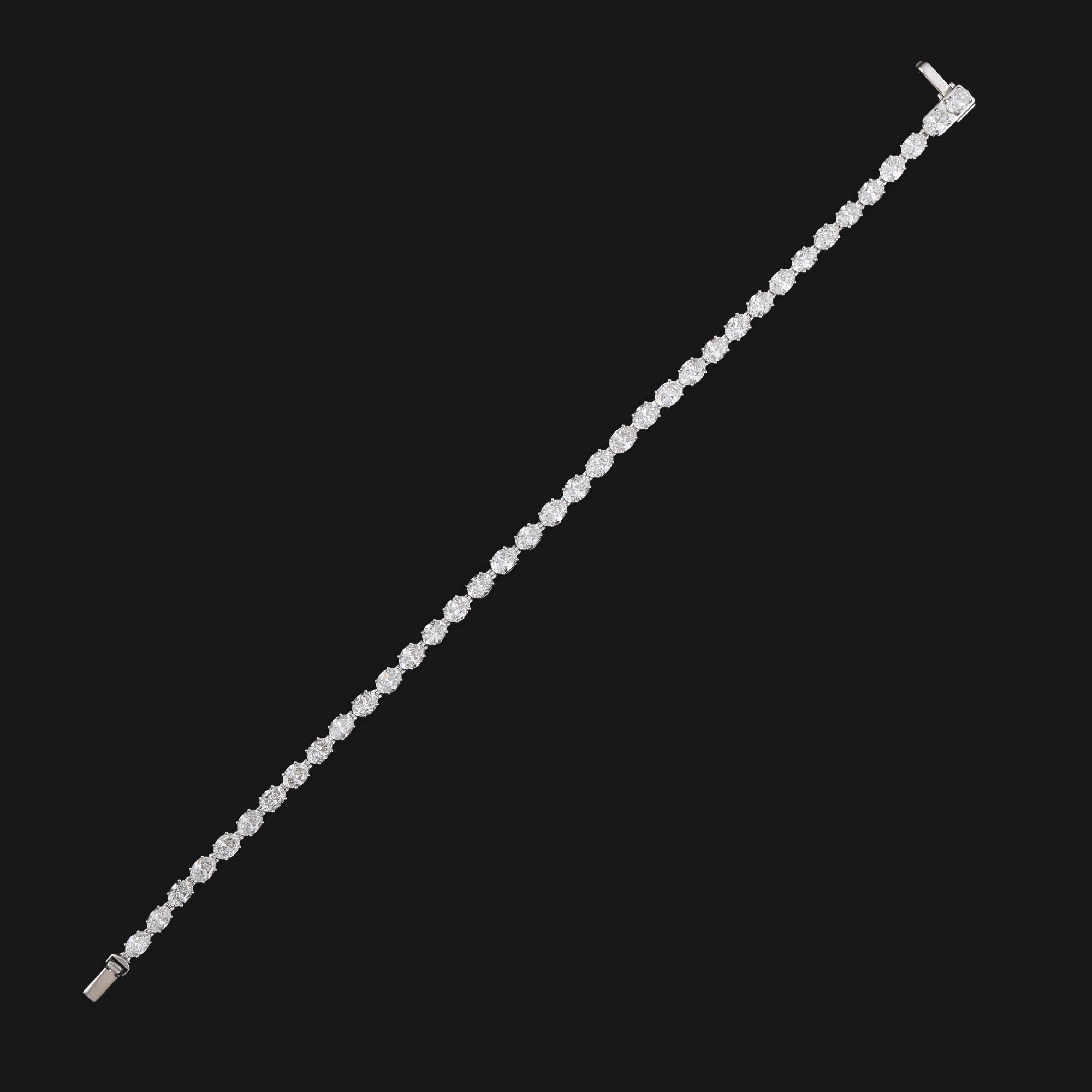 Heather Oval Tennis Bracelet