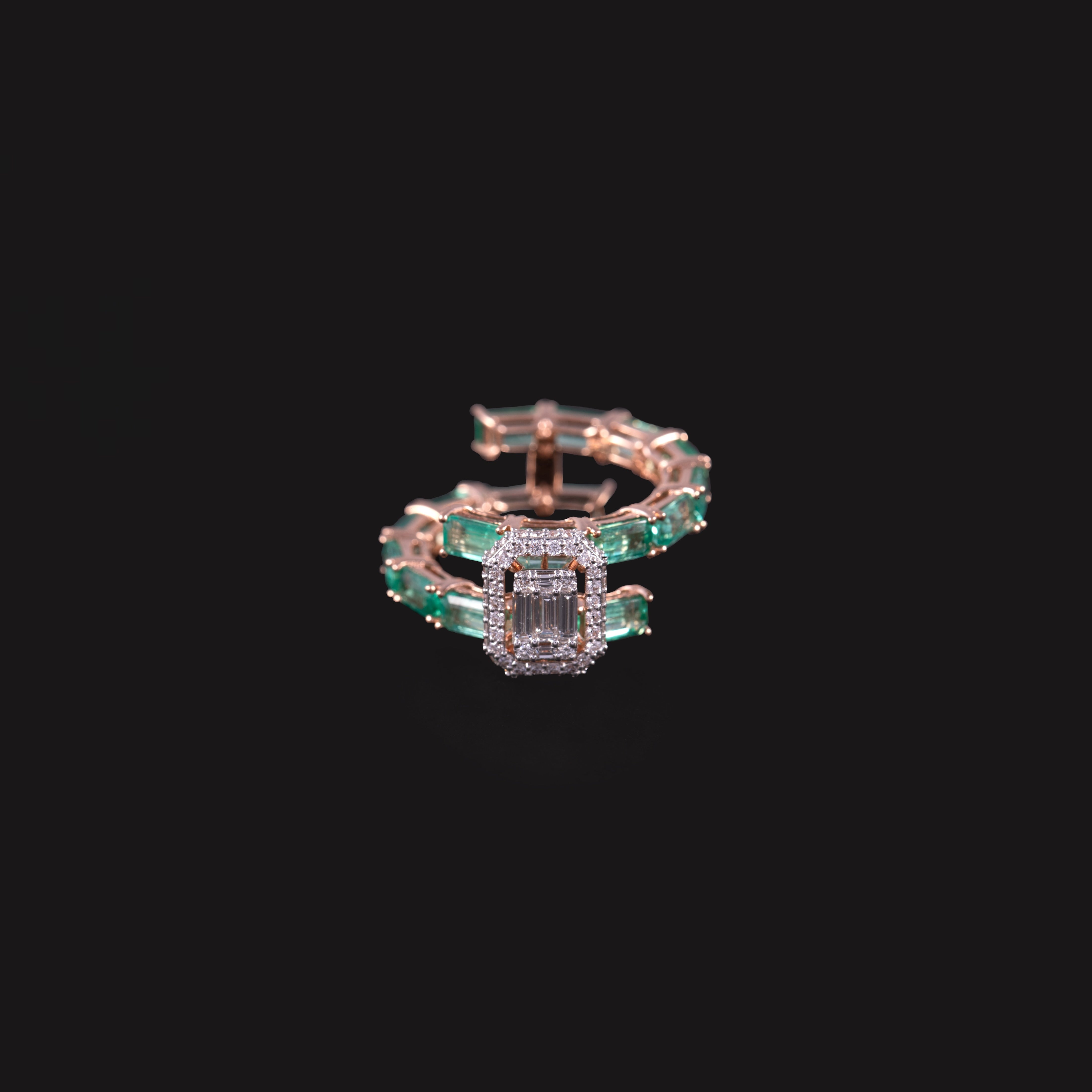 Behind Closed Doors Emerald Ring