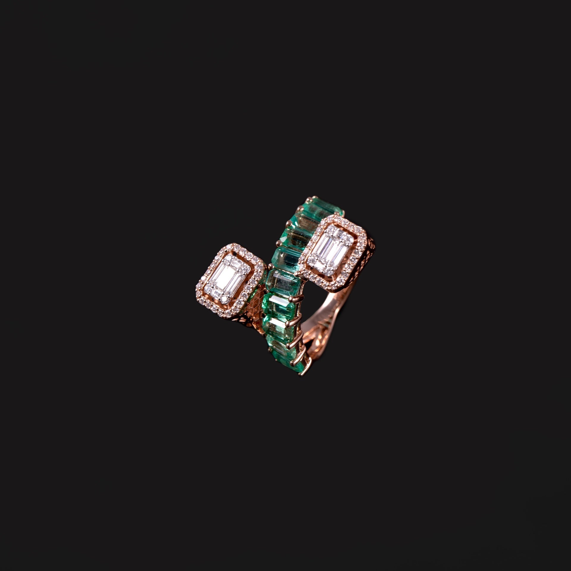 Signed & Sealed Emerald Ring