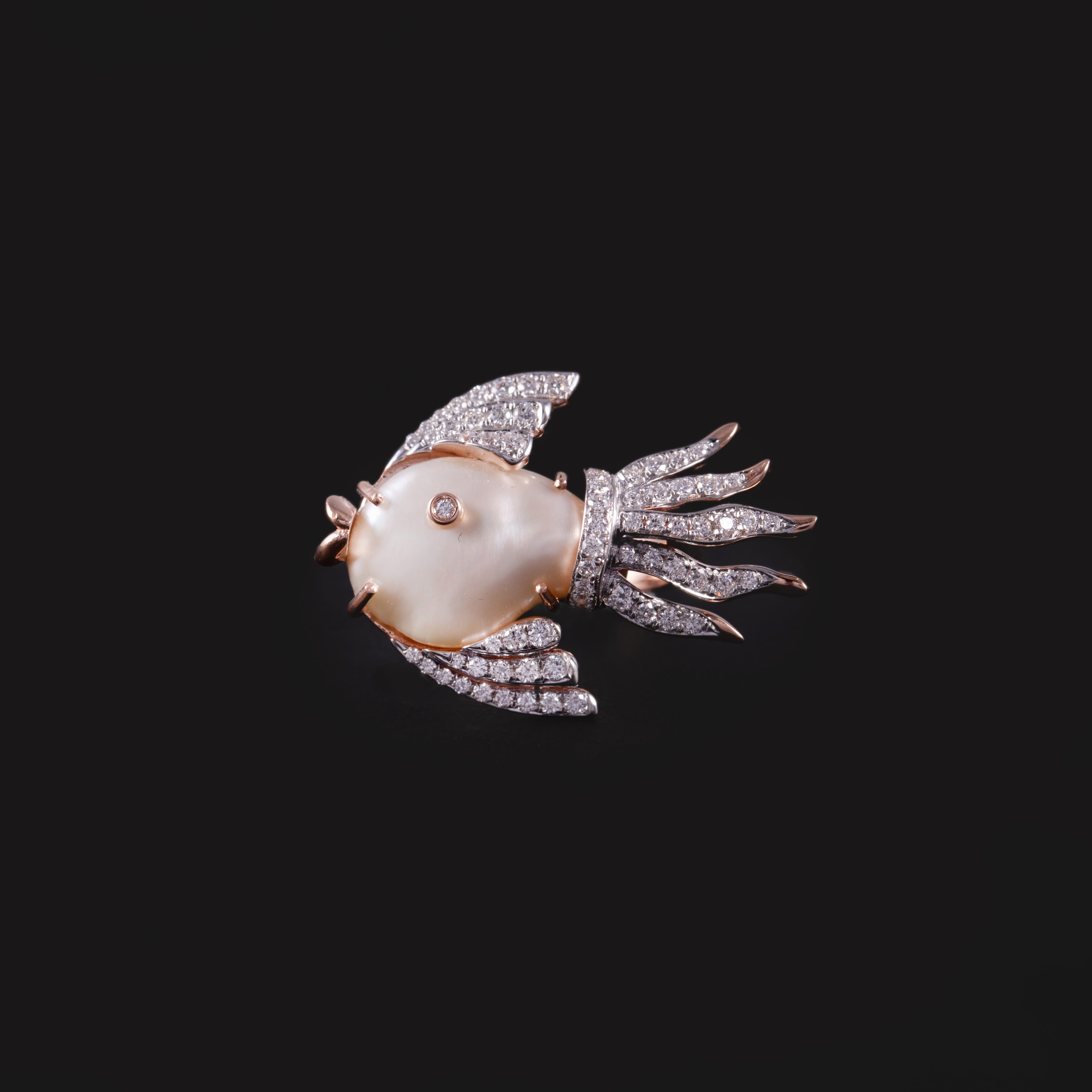 Thalia Baroque Pearl Ring