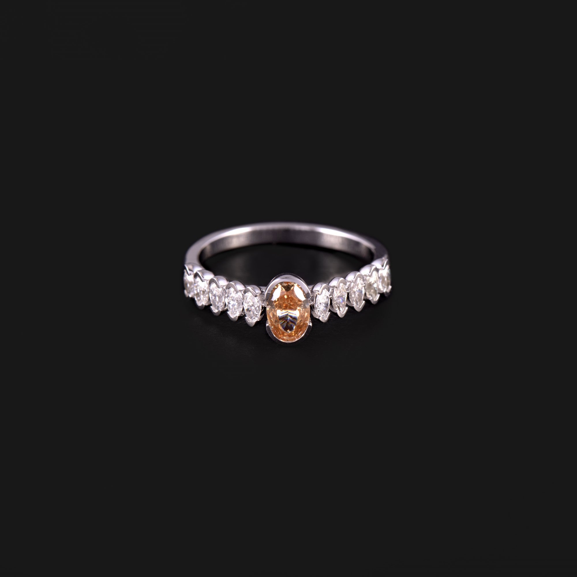 Desert Champagne Ring
