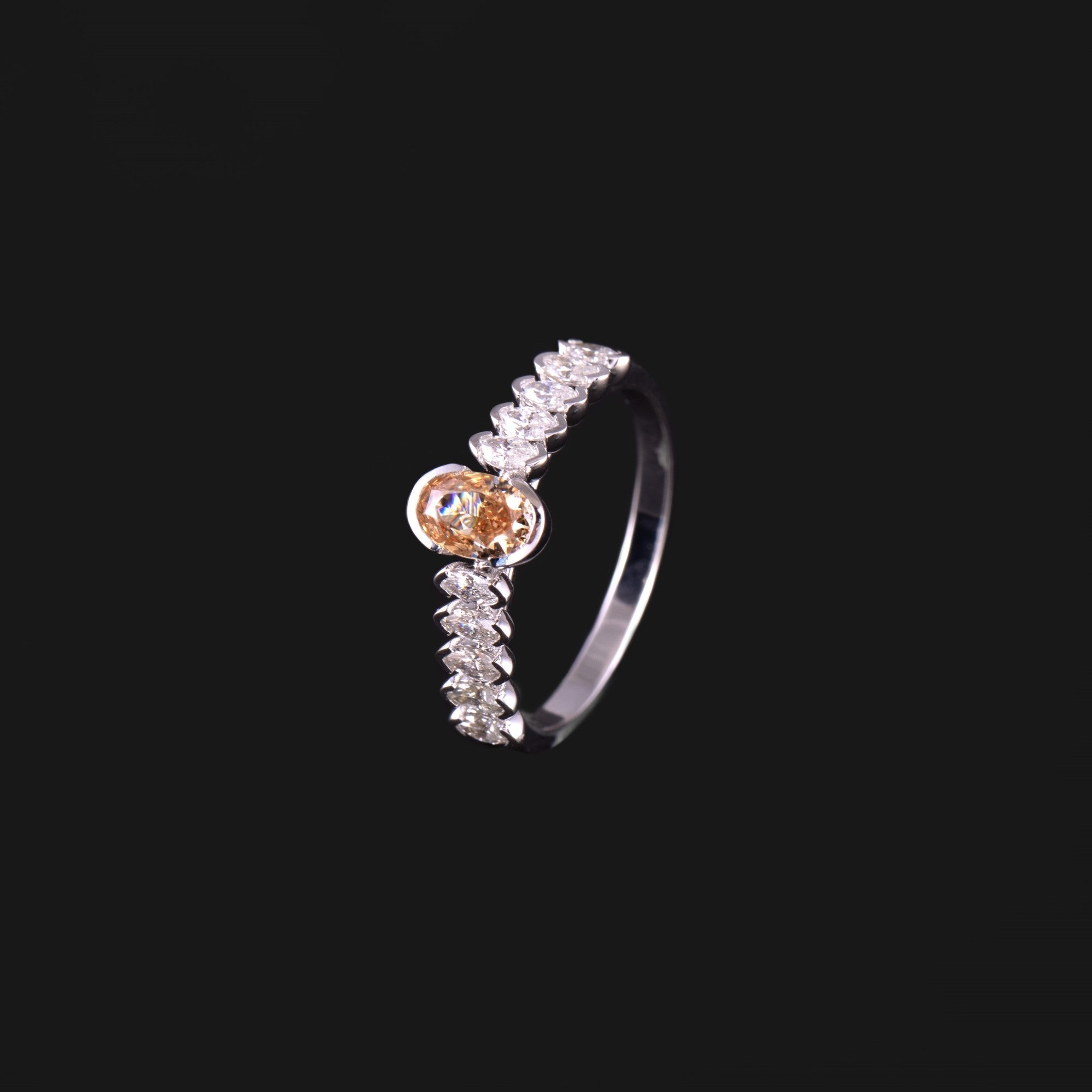 Desert Champagne Ring