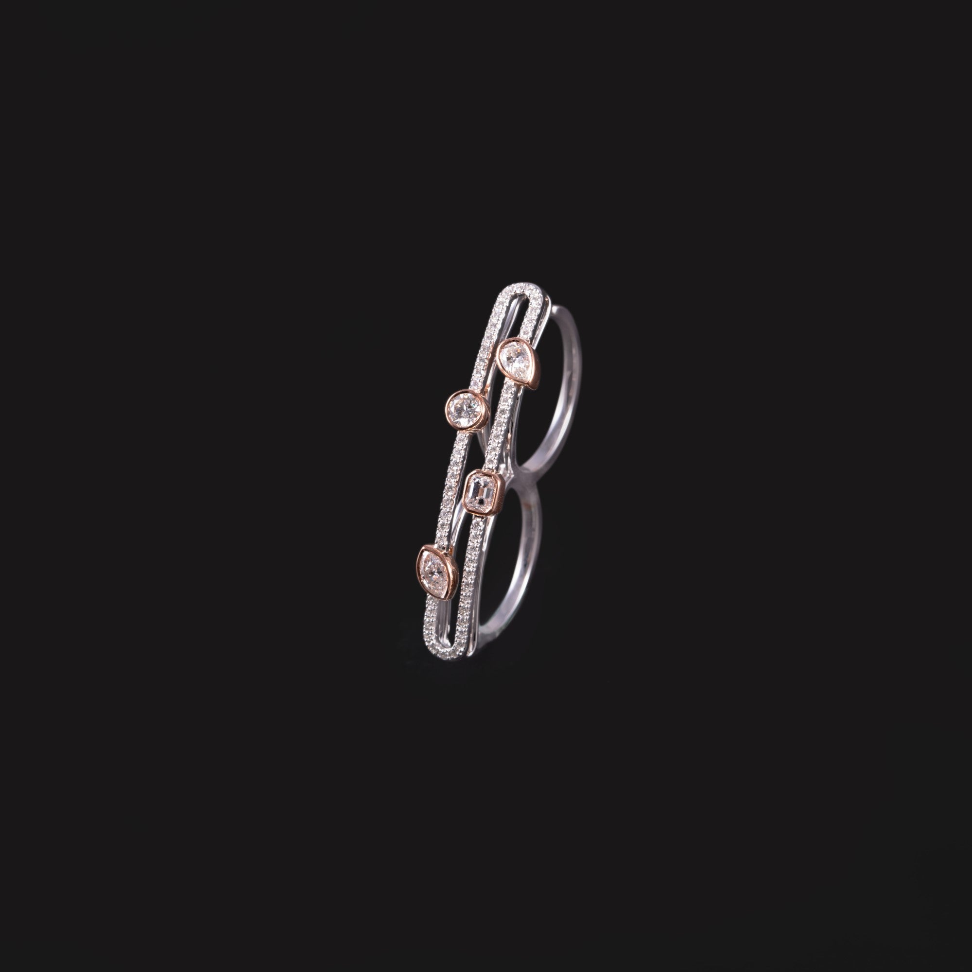 Fancy Dual-Finger Ring