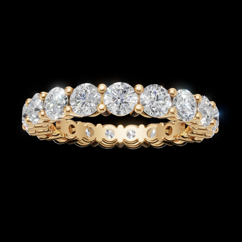 Timeless Round Eternity Band