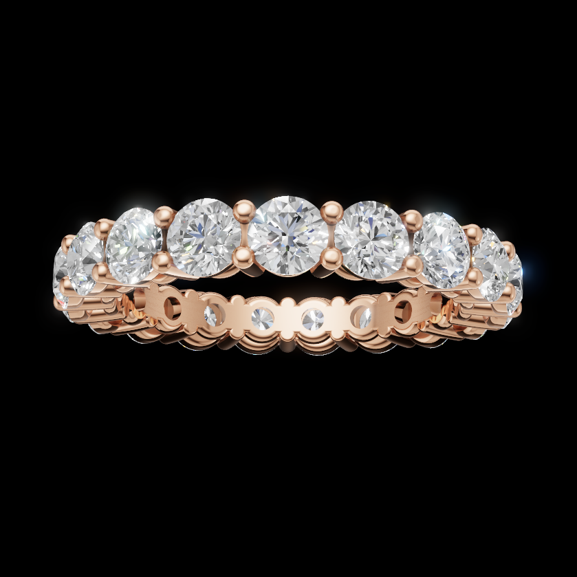 Timeless Round Eternity Band