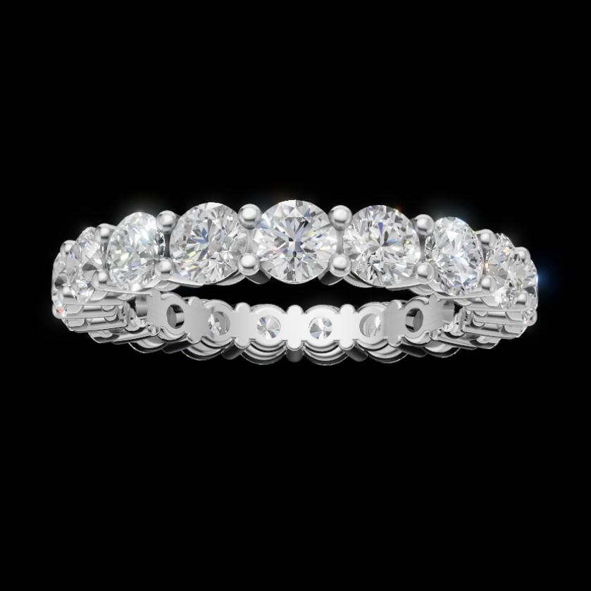 Timeless Round Eternity Band