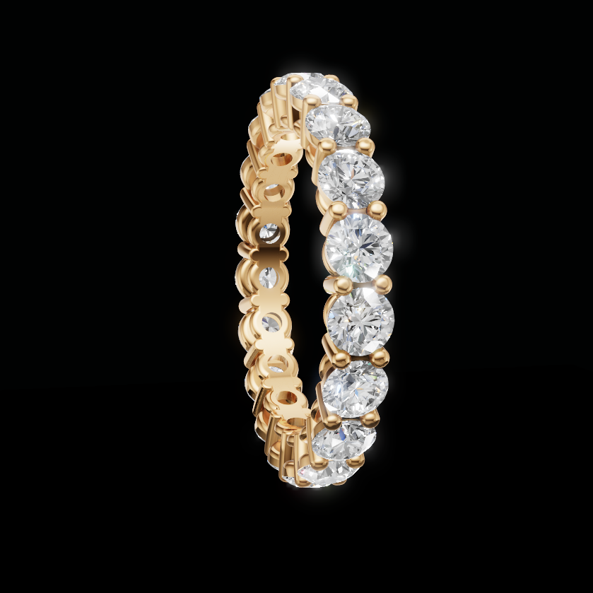 Timeless Round Eternity Band