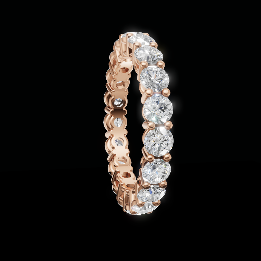 Timeless Round Eternity Band
