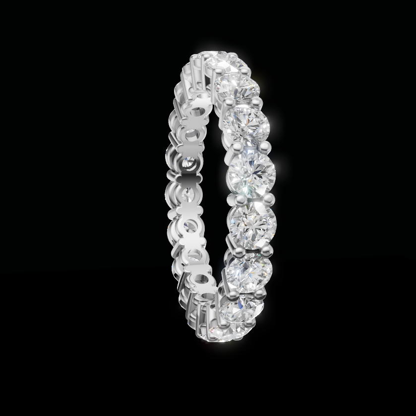 Timeless Round Eternity Band