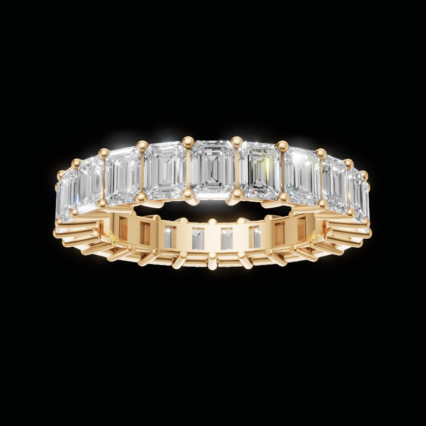 Emerald Eternity Band