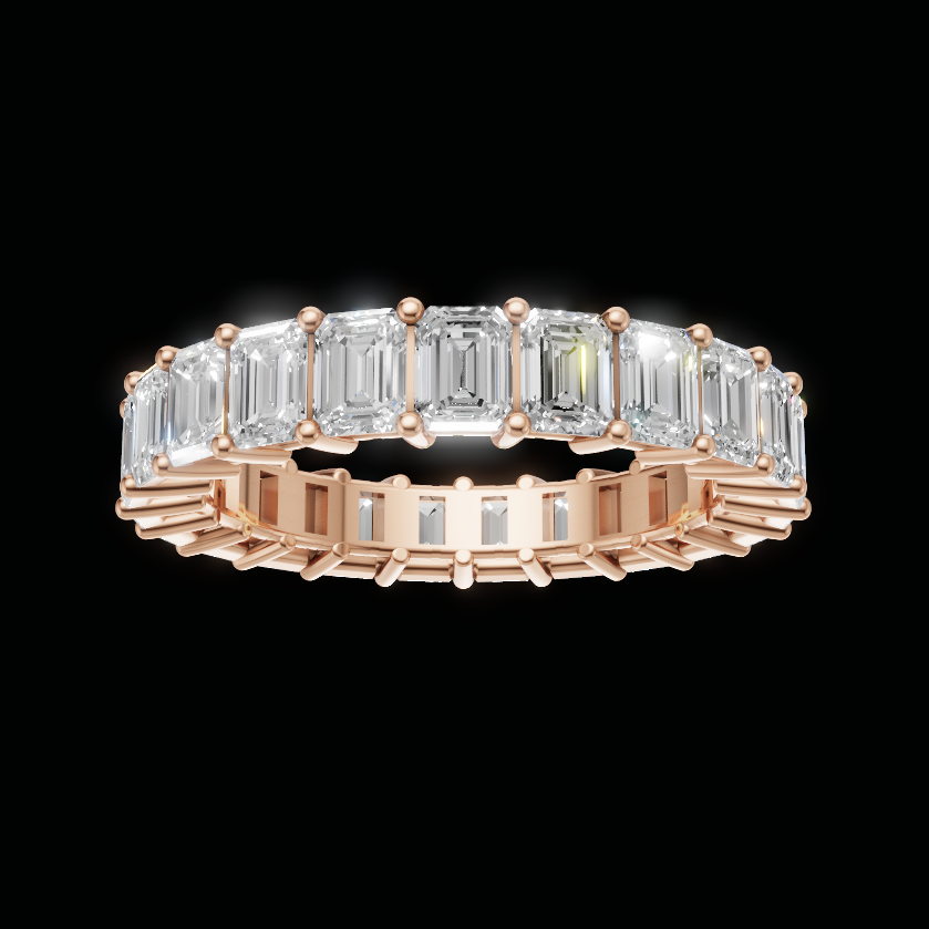 Emerald Eternity Band