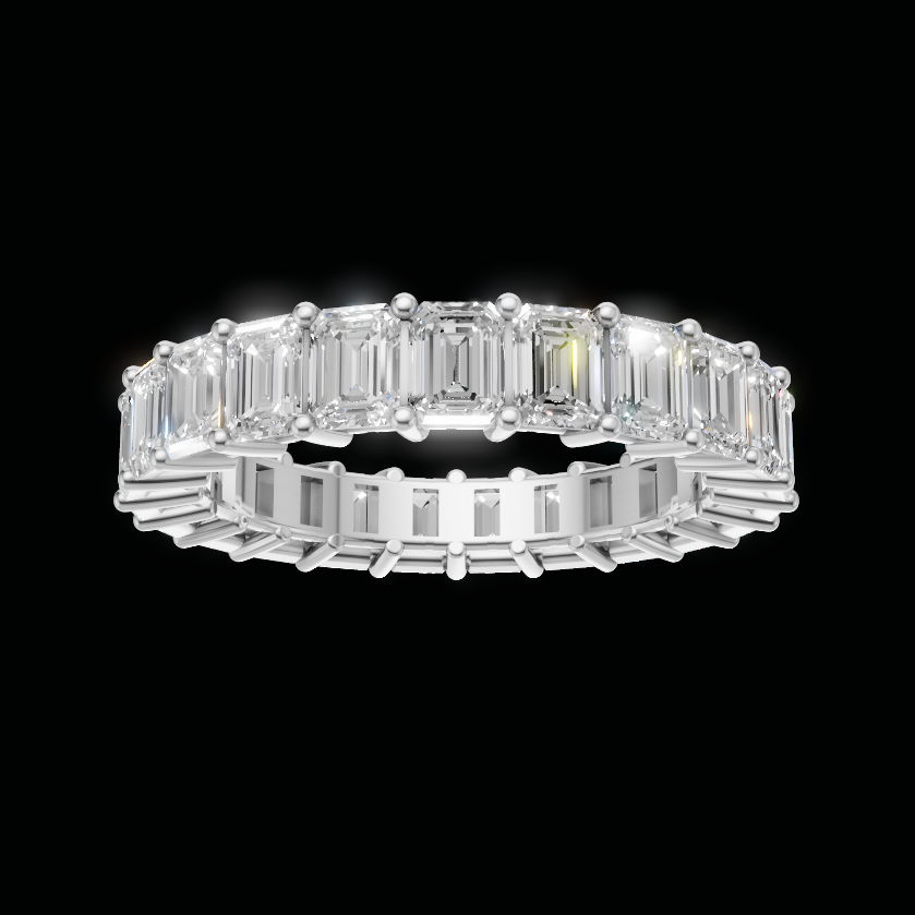 Emerald Eternity Band