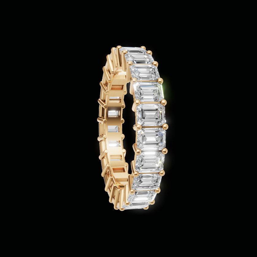 Emerald Eternity Band
