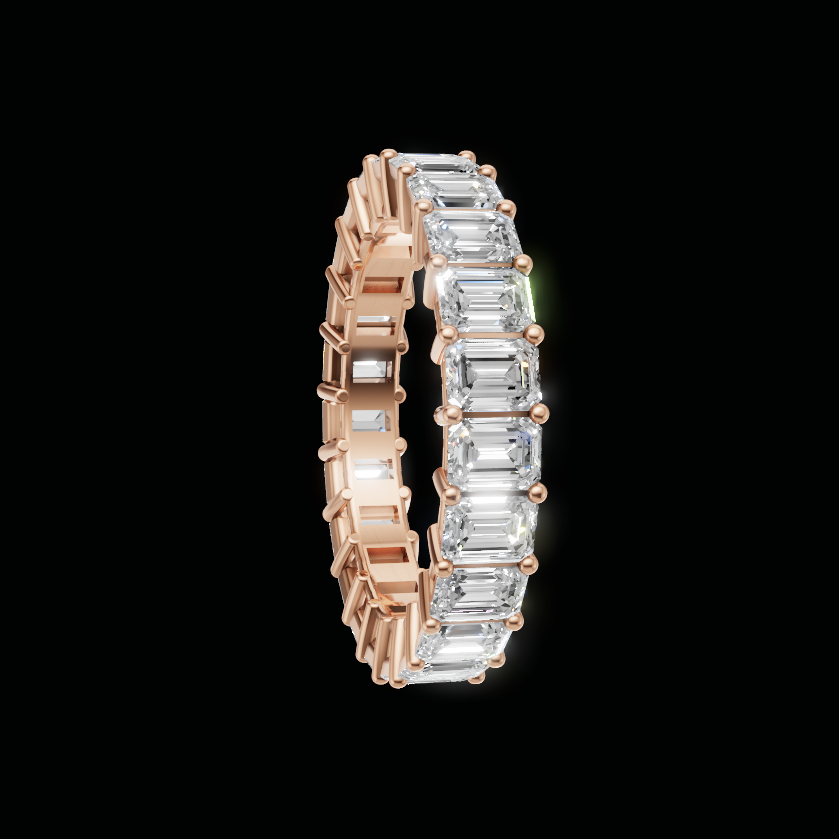 Emerald Eternity Band