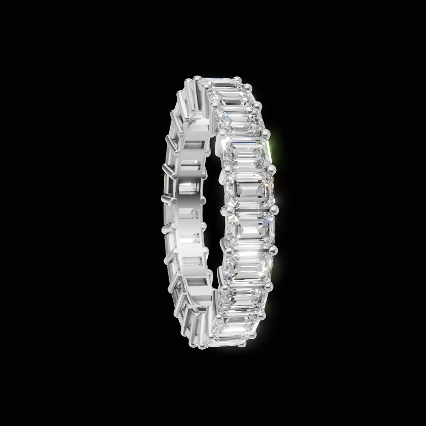 Emerald Eternity Band