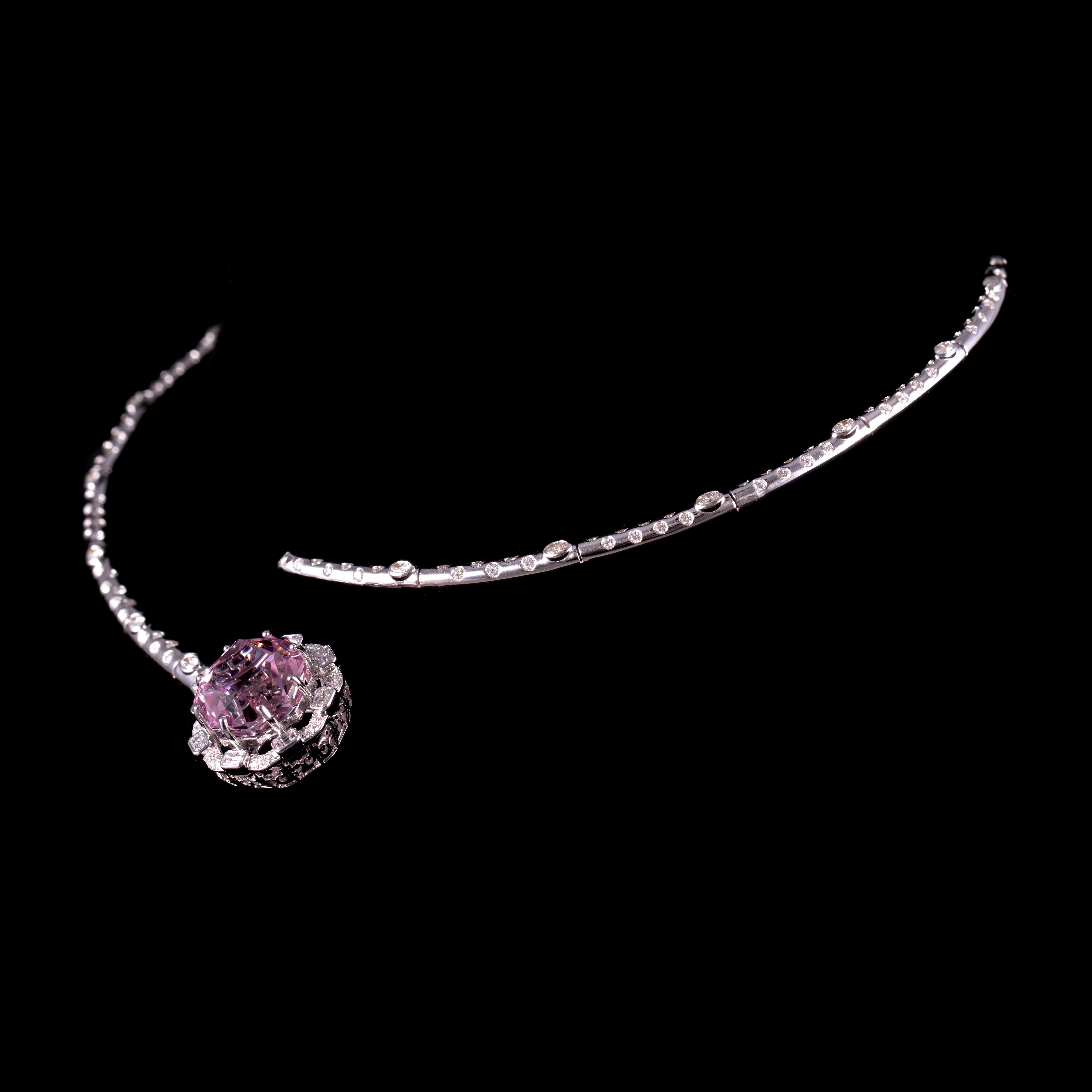 Blush Moon Necklace