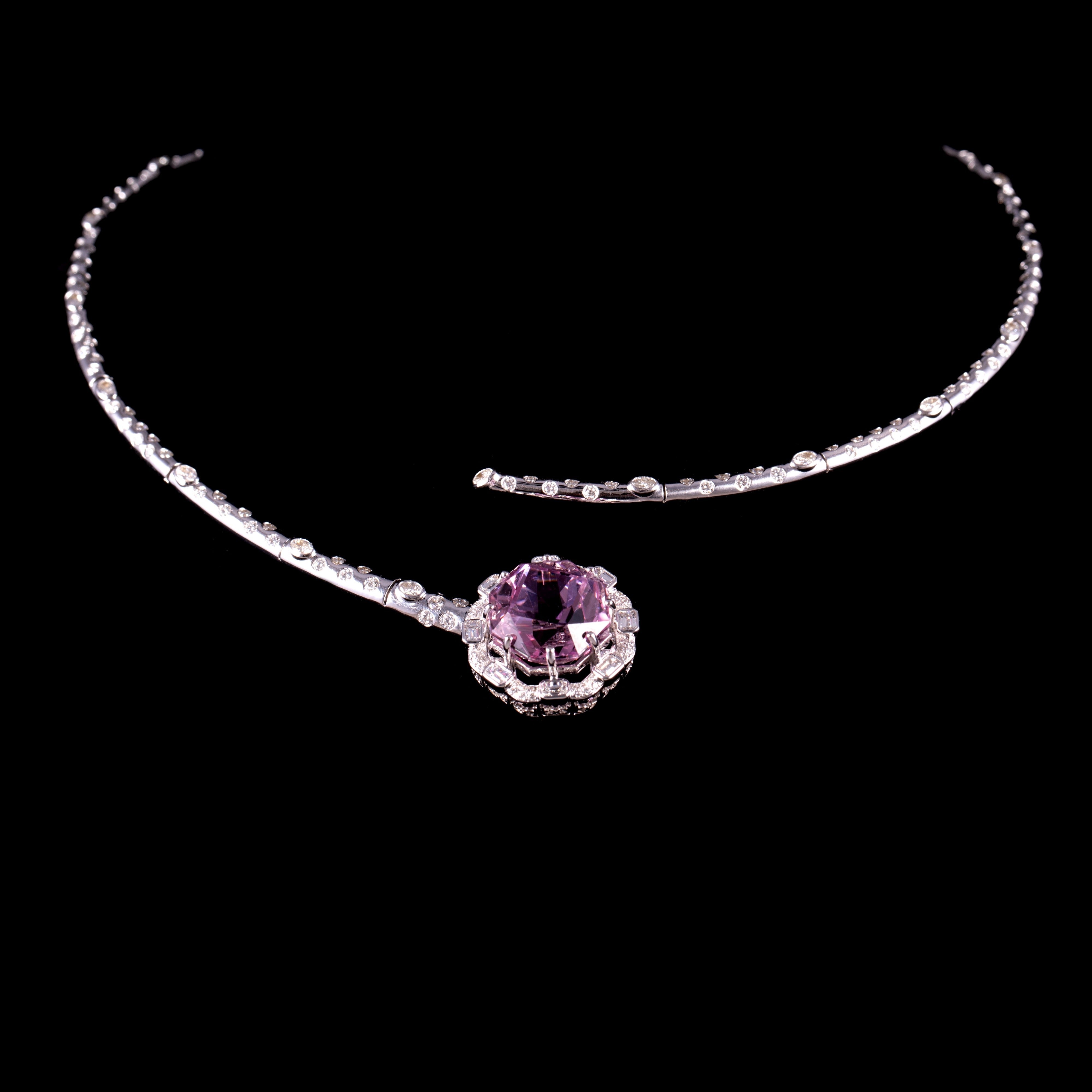 Blush Moon Necklace