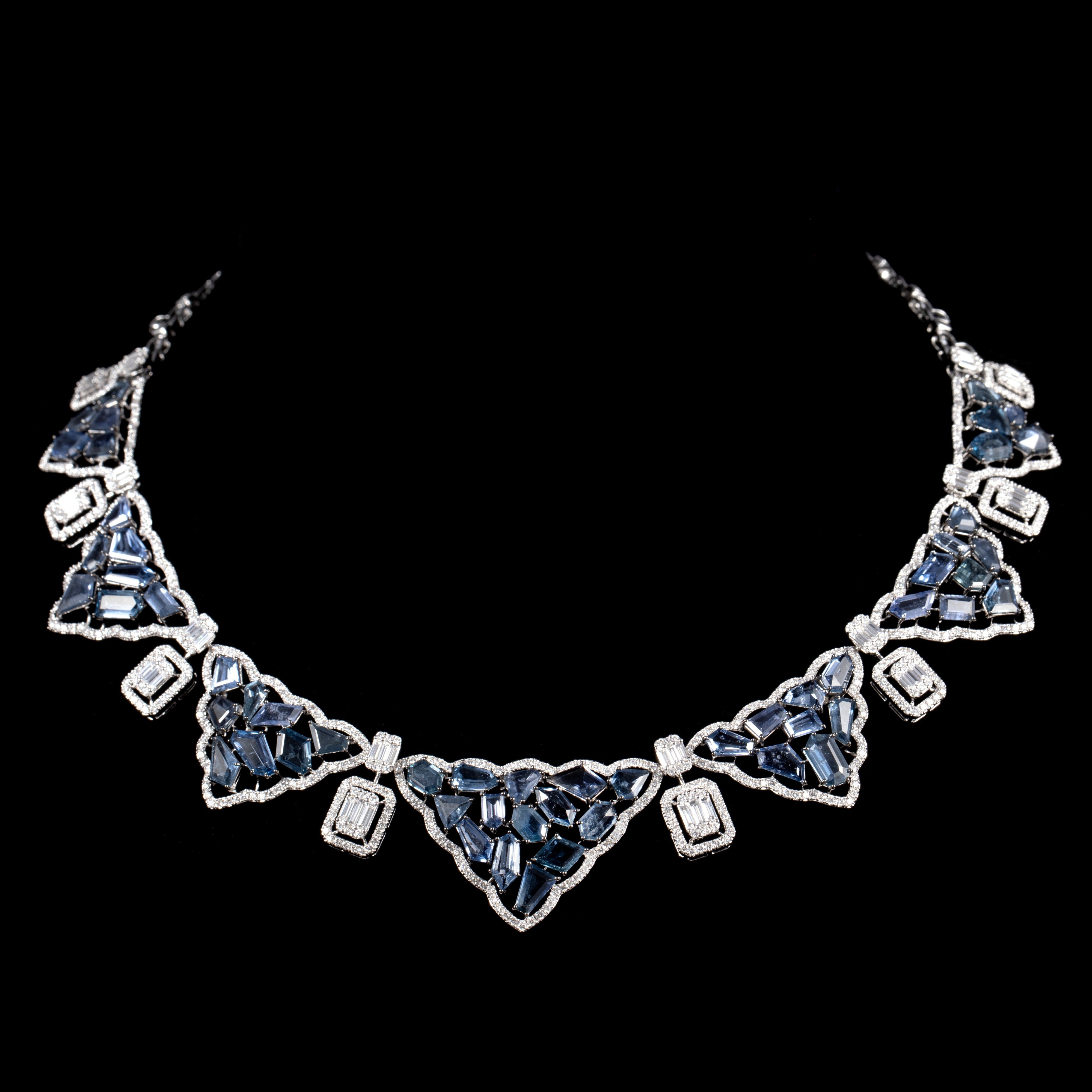 Bluebell Tanzanite Necklace