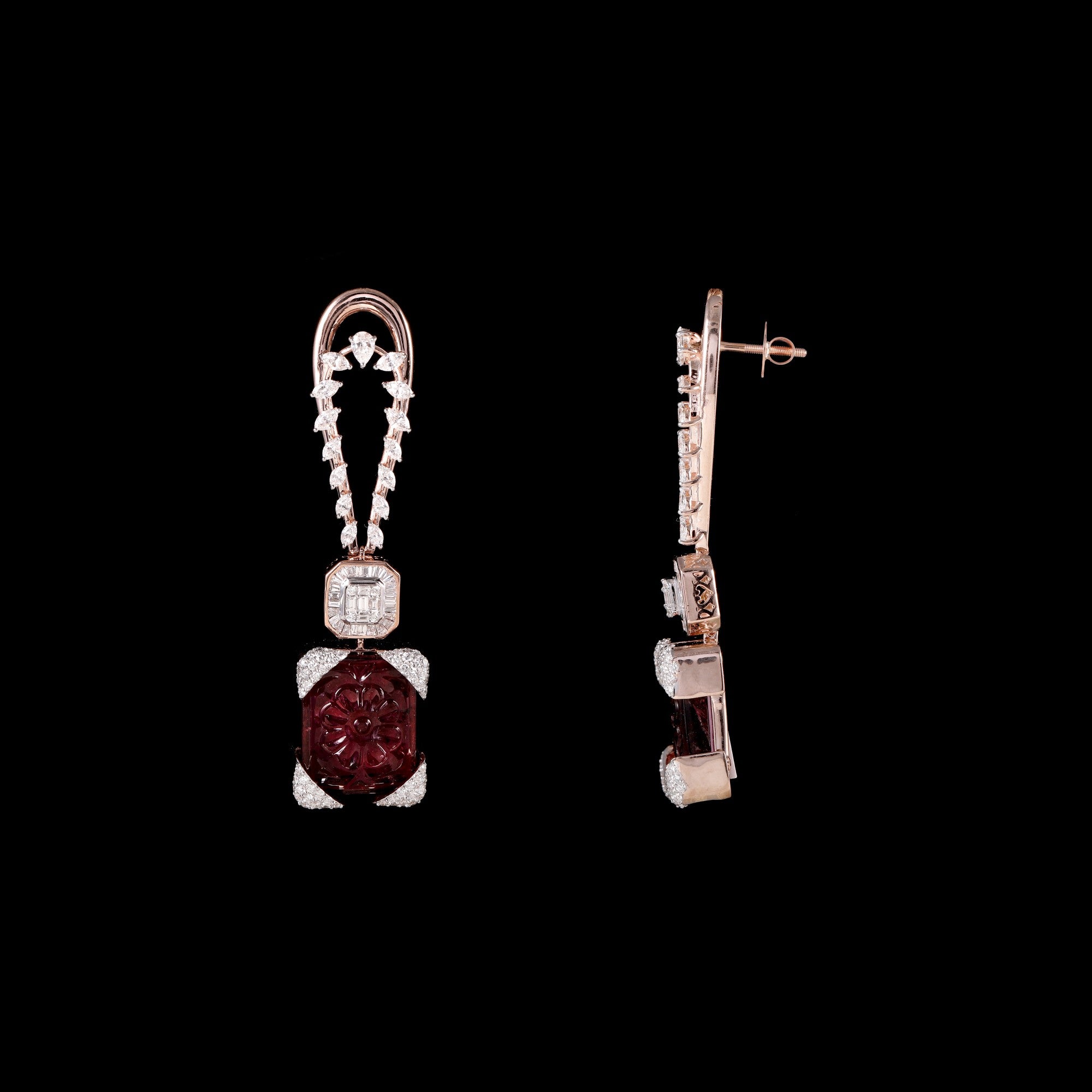 Tourmaline Etage Earrings