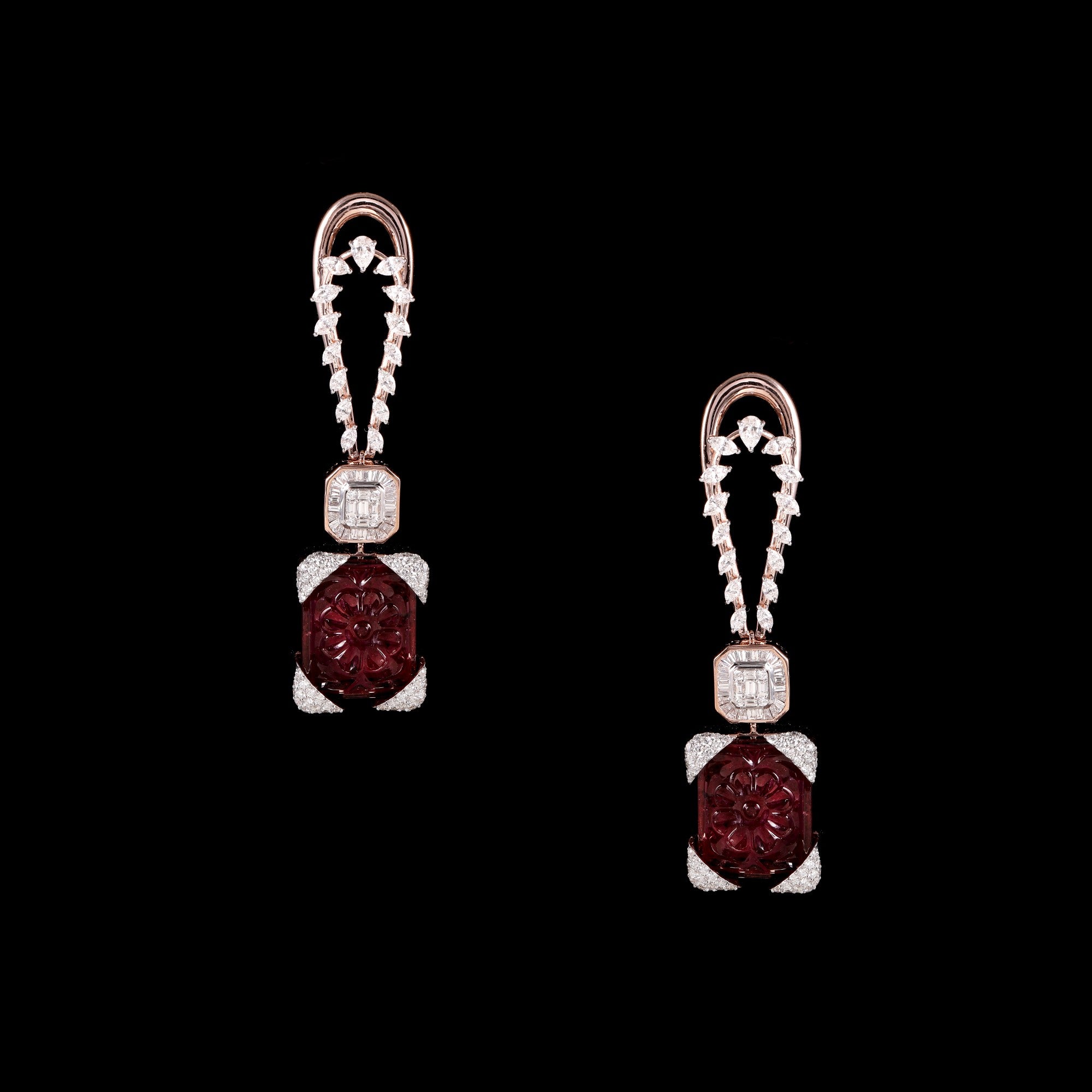 Tourmaline Etage Earrings