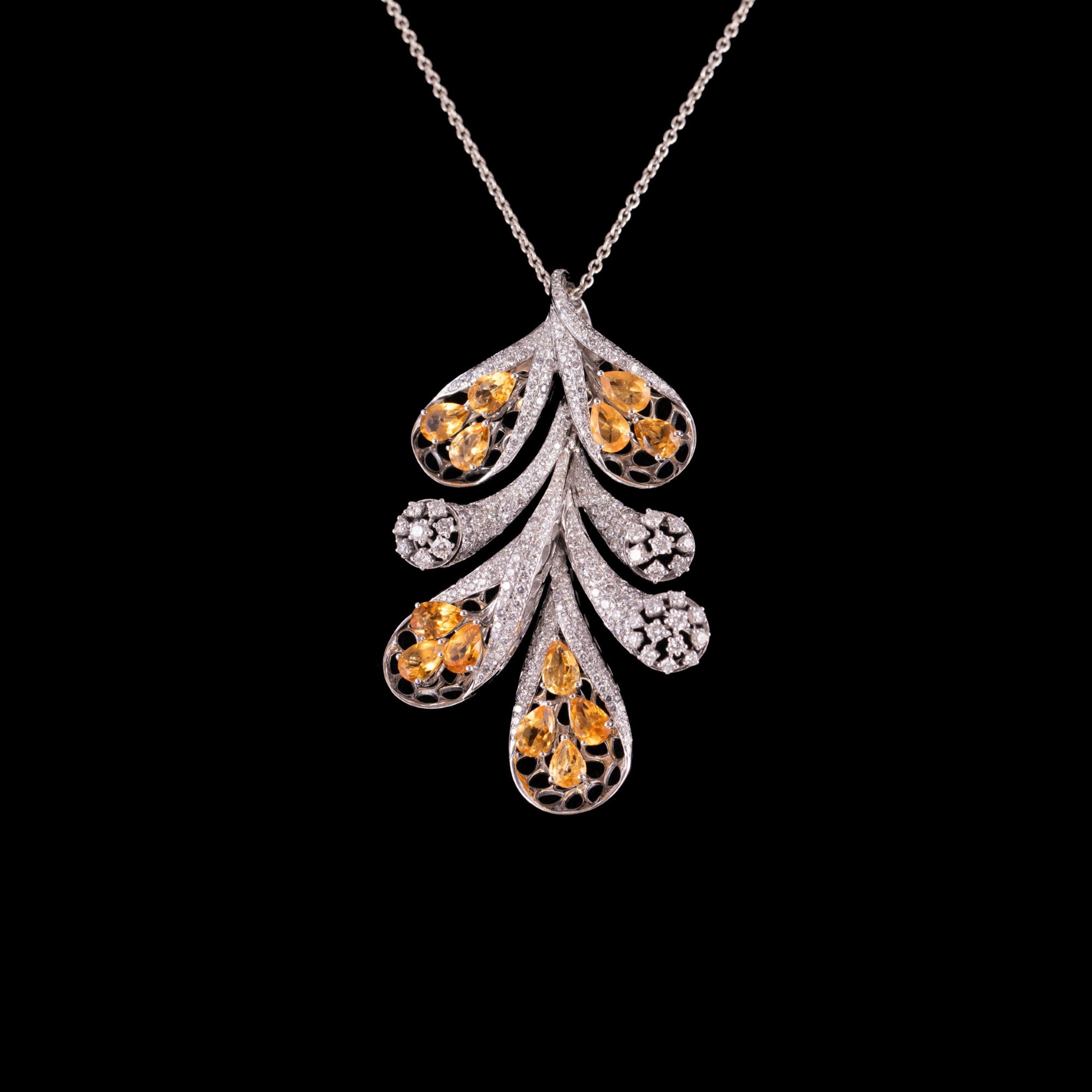 Afterglow Citrine Pendant