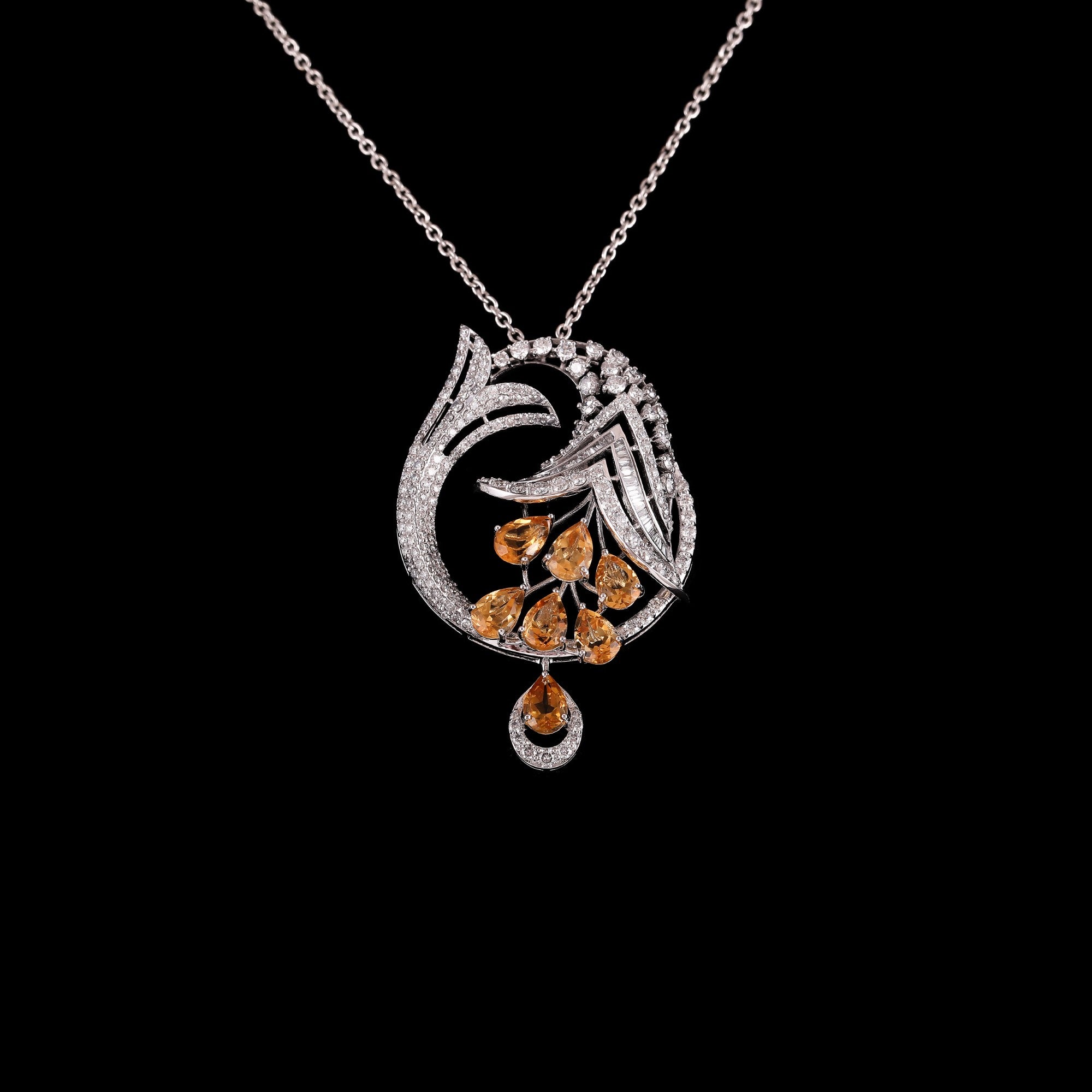 Goldcrest Citrine Pendant