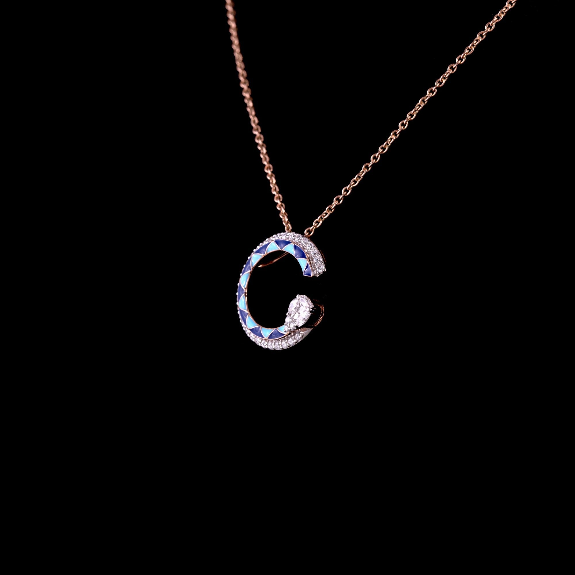 In Cobalt Pendant
