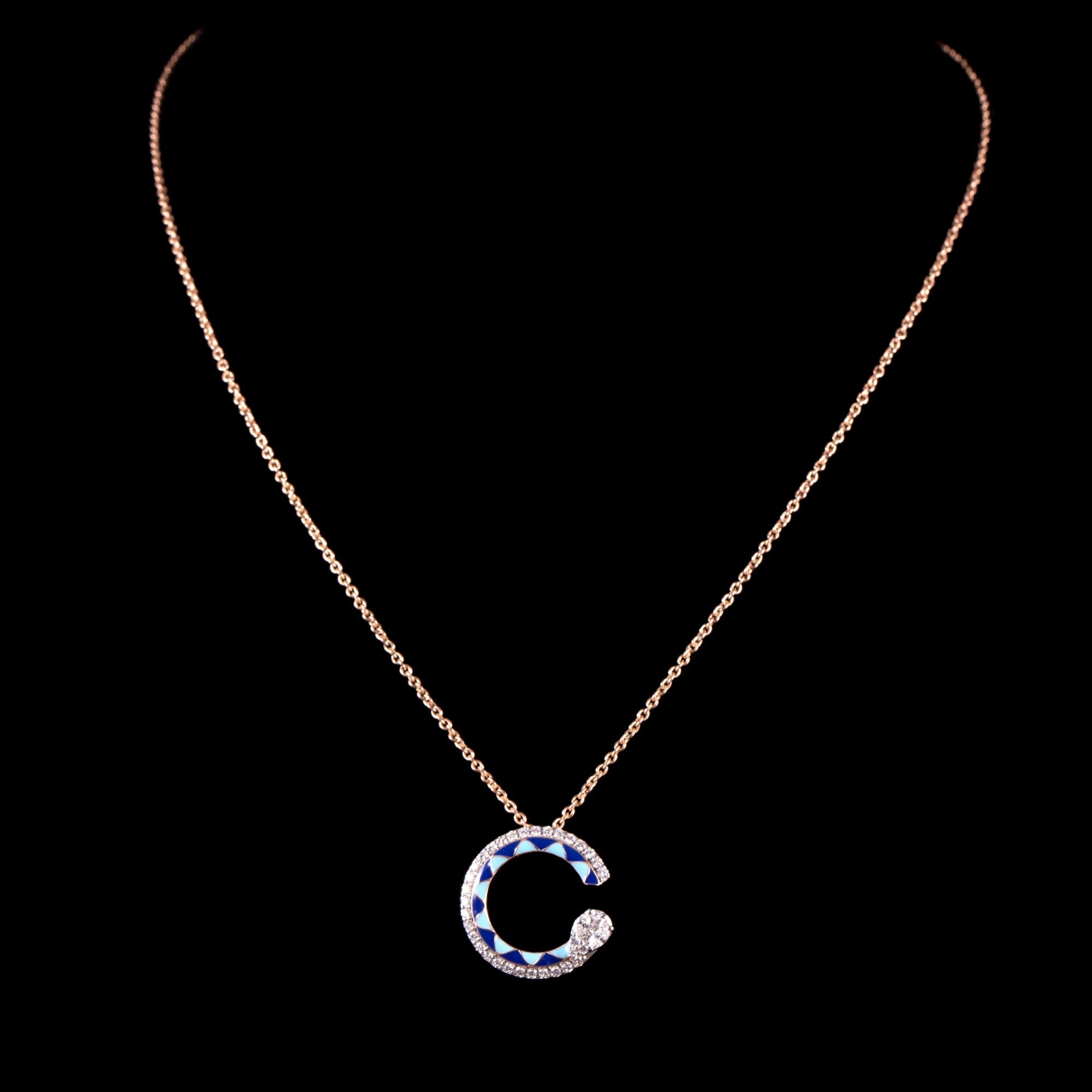 In Cobalt Pendant