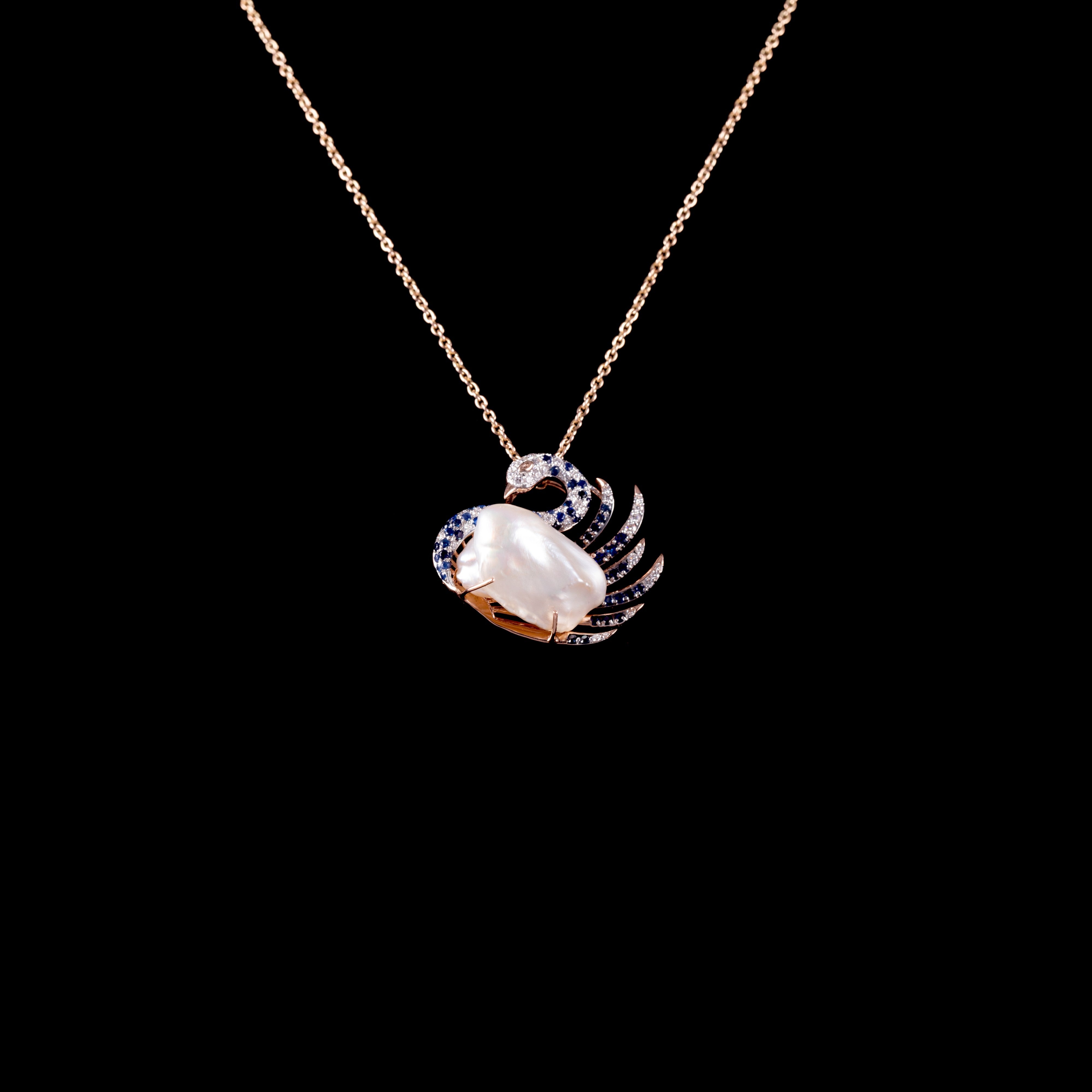 Odile Baroque Pearl Pendant