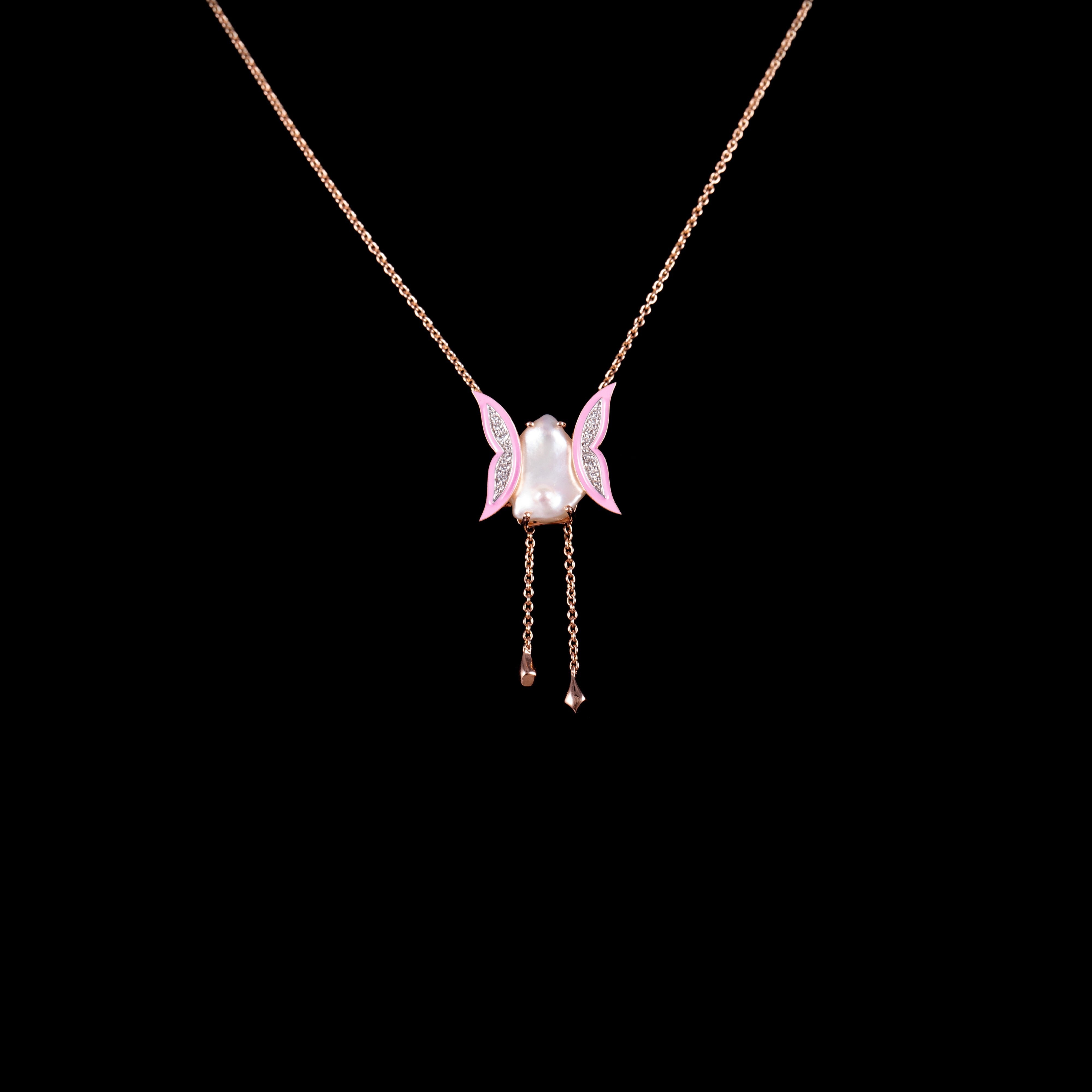 Cohinoor Signature Butterfly Pendant