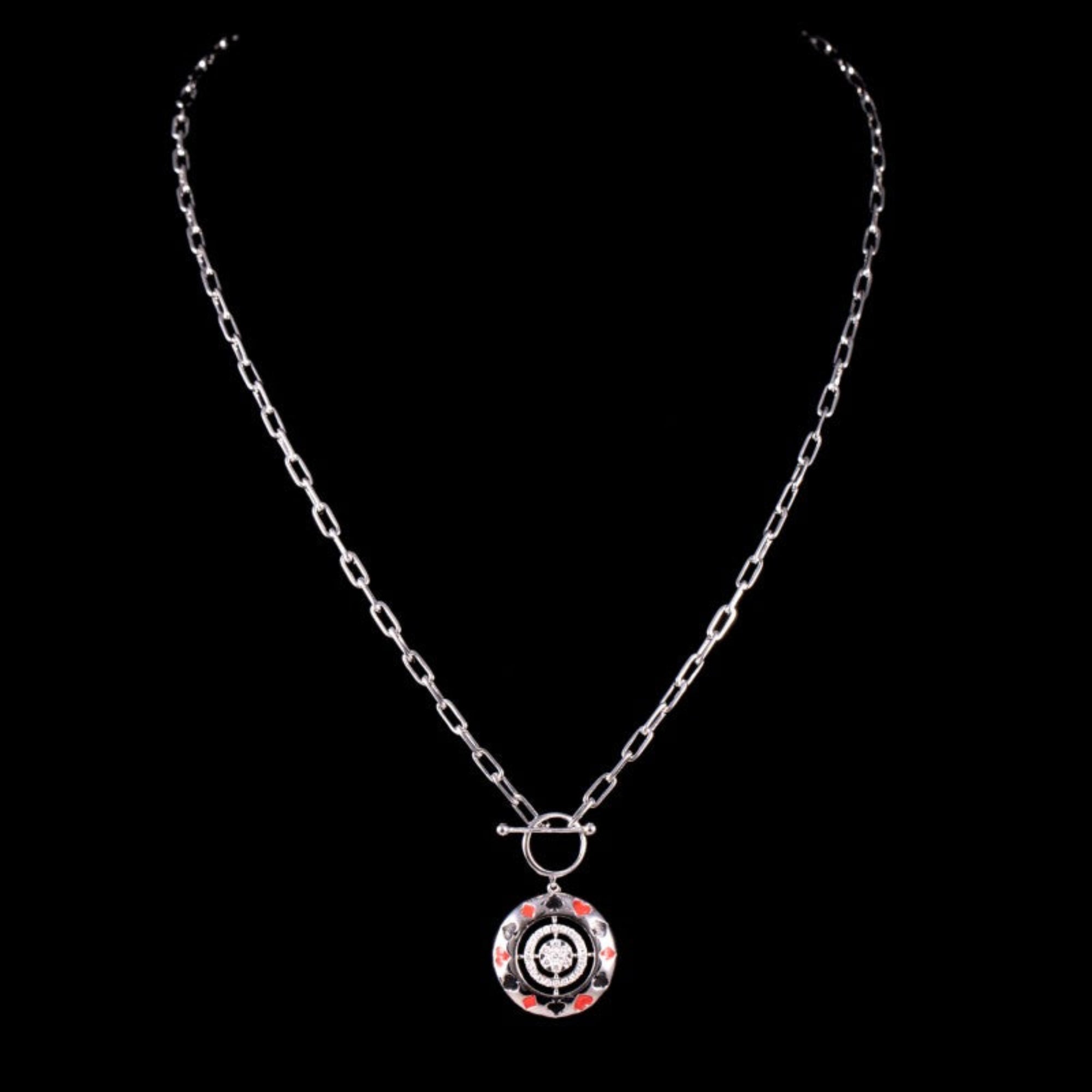 Pocket Aces Diamond Pendant